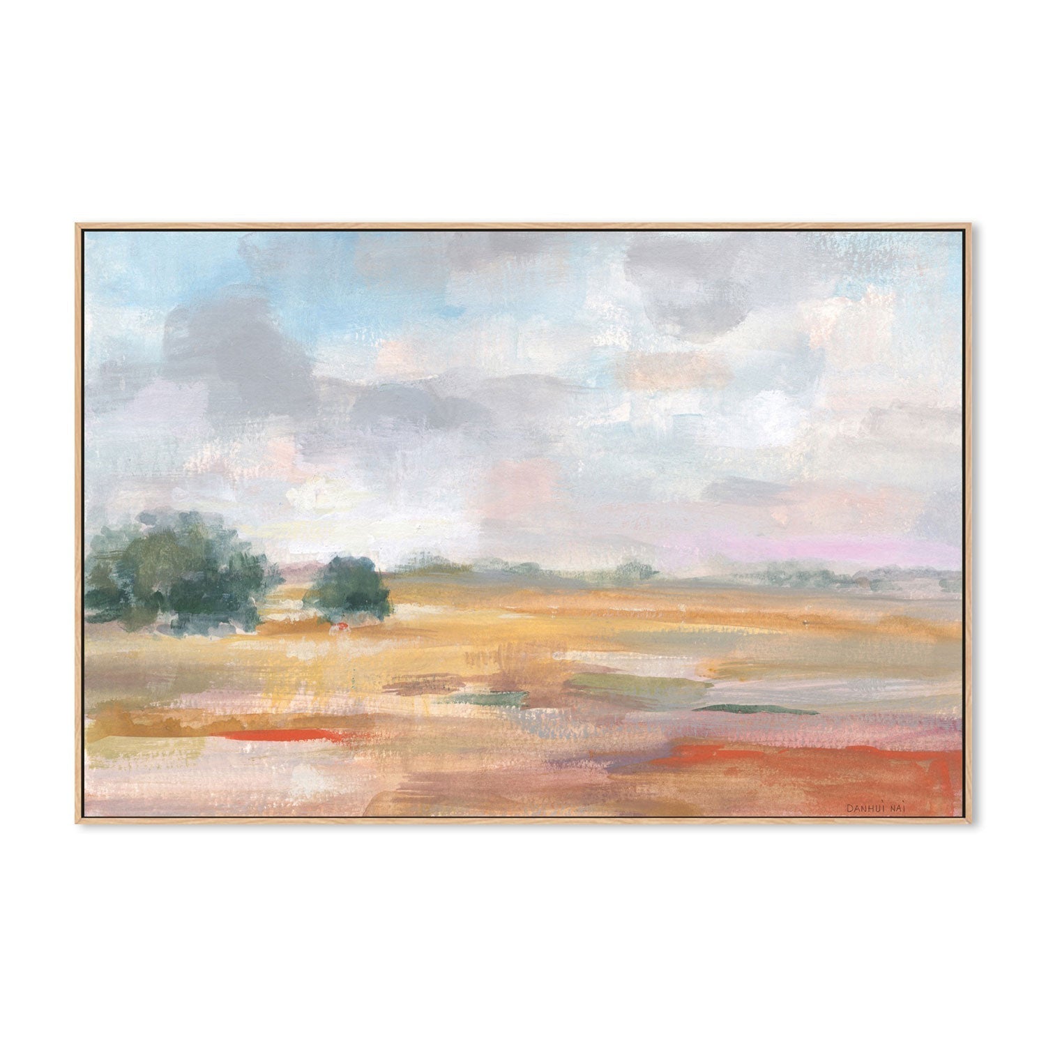 wall-art-print-canvas-poster-framed-Big Sky in October-by-Danhui Nai-Gioia Wall Art