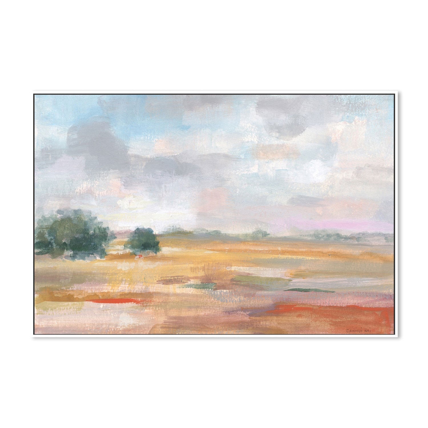 wall-art-print-canvas-poster-framed-Big Sky in October-by-Danhui Nai-Gioia Wall Art