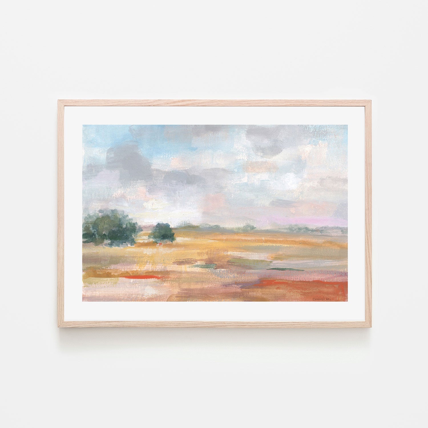 wall-art-print-canvas-poster-framed-Big Sky in October-by-Danhui Nai-Gioia Wall Art