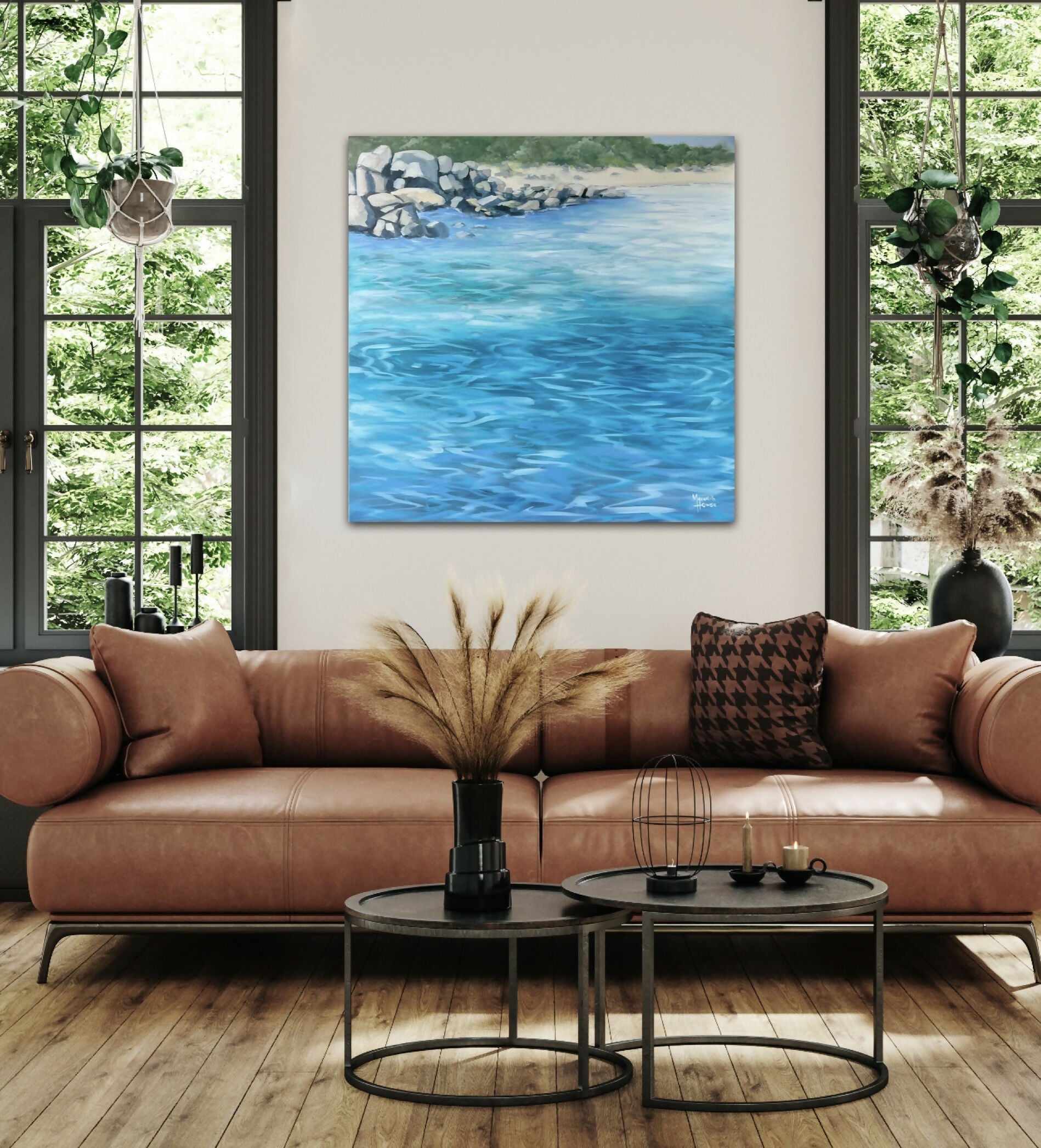 wall-art-print-canvas-poster-framed-Binalong Bay , By Meredith Howse-3