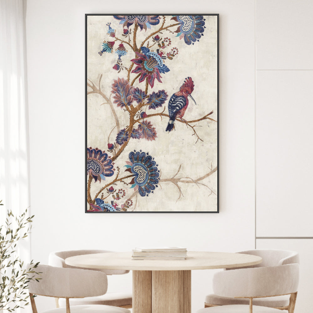 wall-art-print-canvas-poster-framed-Bird On Branch, Style A , By Nina Blue-2