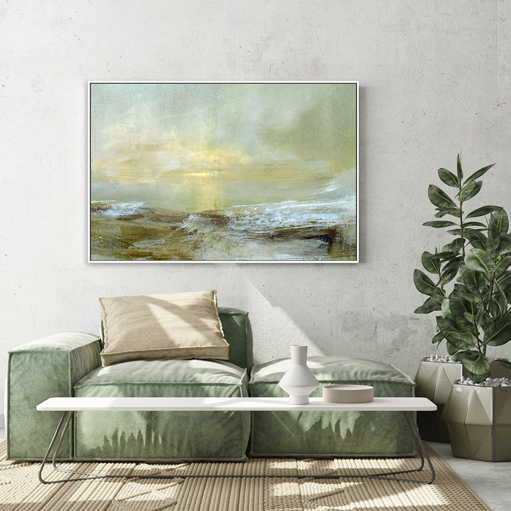 wall-art-print-canvas-poster-framed-Biscay Sunset , By Dan Hobday, Exclusive To Gioia-by-Dan Hobday Artwork Exclusive To Gioia-Gioia Wall Art