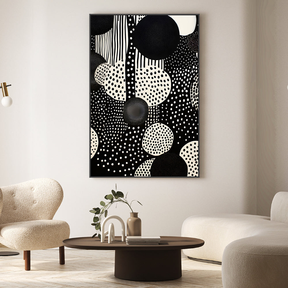 wall-art-print-canvas-poster-framed-Black and white abstract-2