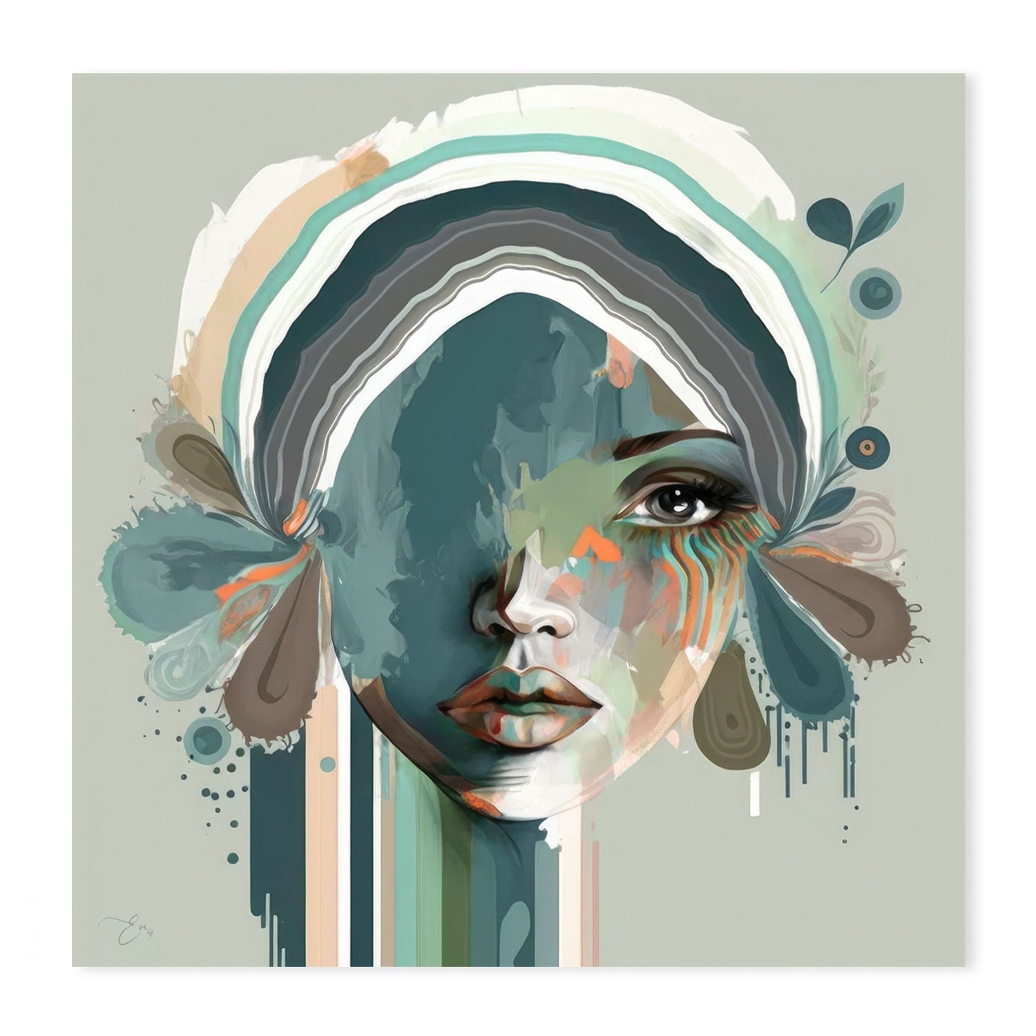 wall-art-print-canvas-poster-framed-Blaire , By Bella Eve-GIOIA-WALL-ART