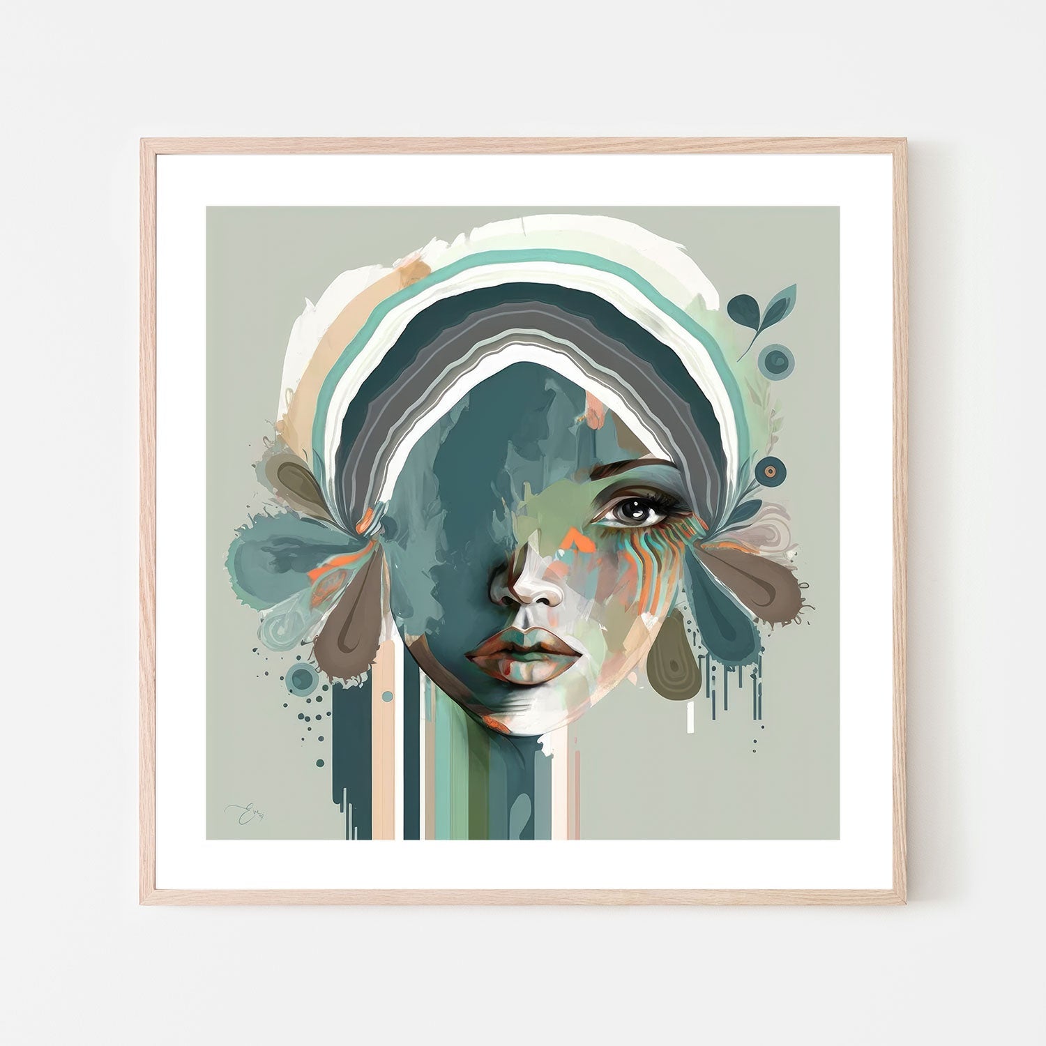 wall-art-print-canvas-poster-framed-Blaire , By Bella Eve-GIOIA-WALL-ART