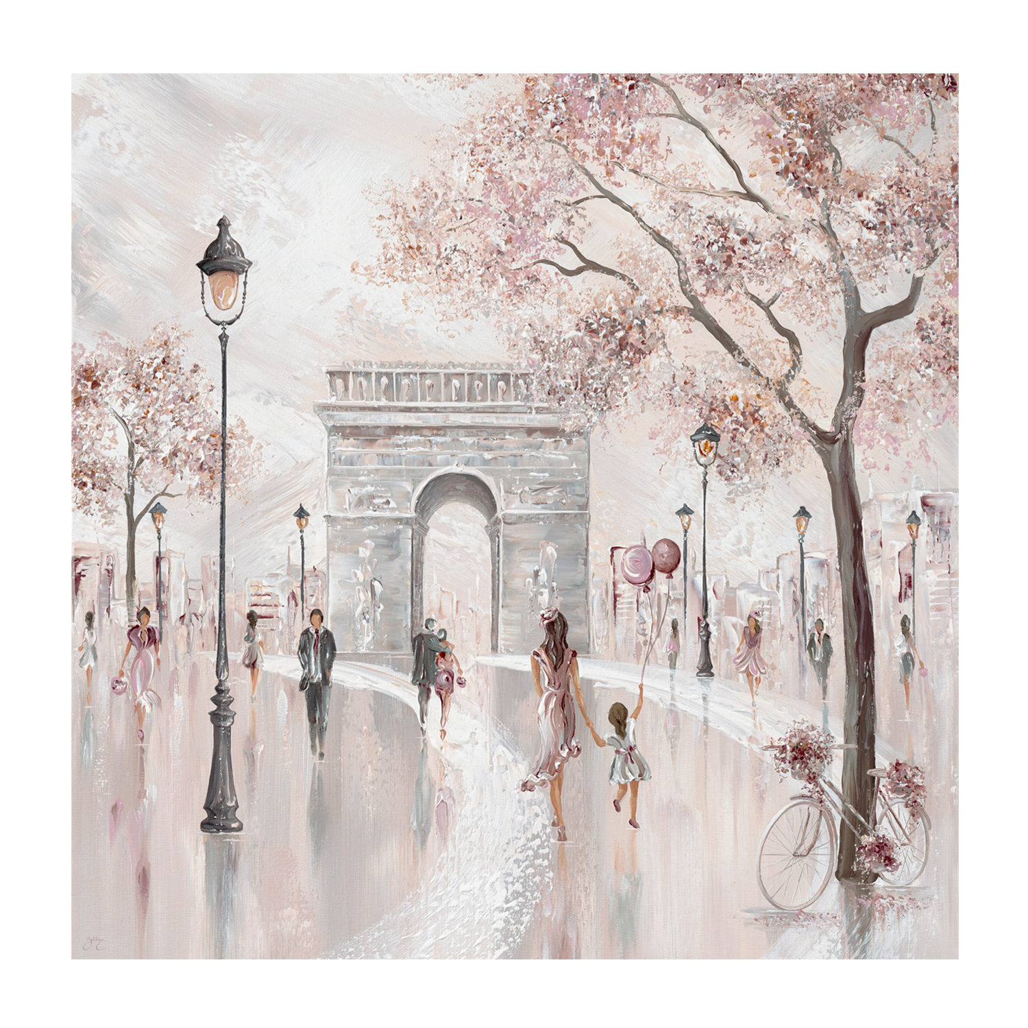 wall-art-print-canvas-poster-framed-Blissful Paris , By Isabella Karolewicz-1