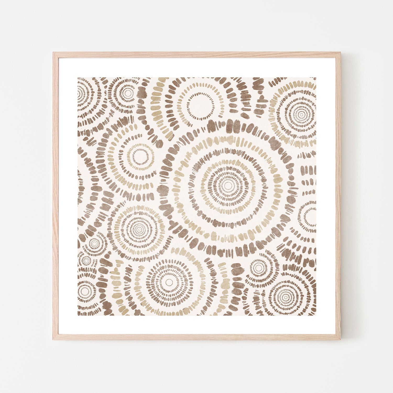 wall-art-print-canvas-poster-framed-Bloom In Beige , By Emel Tunaboylu-GIOIA-WALL-ART