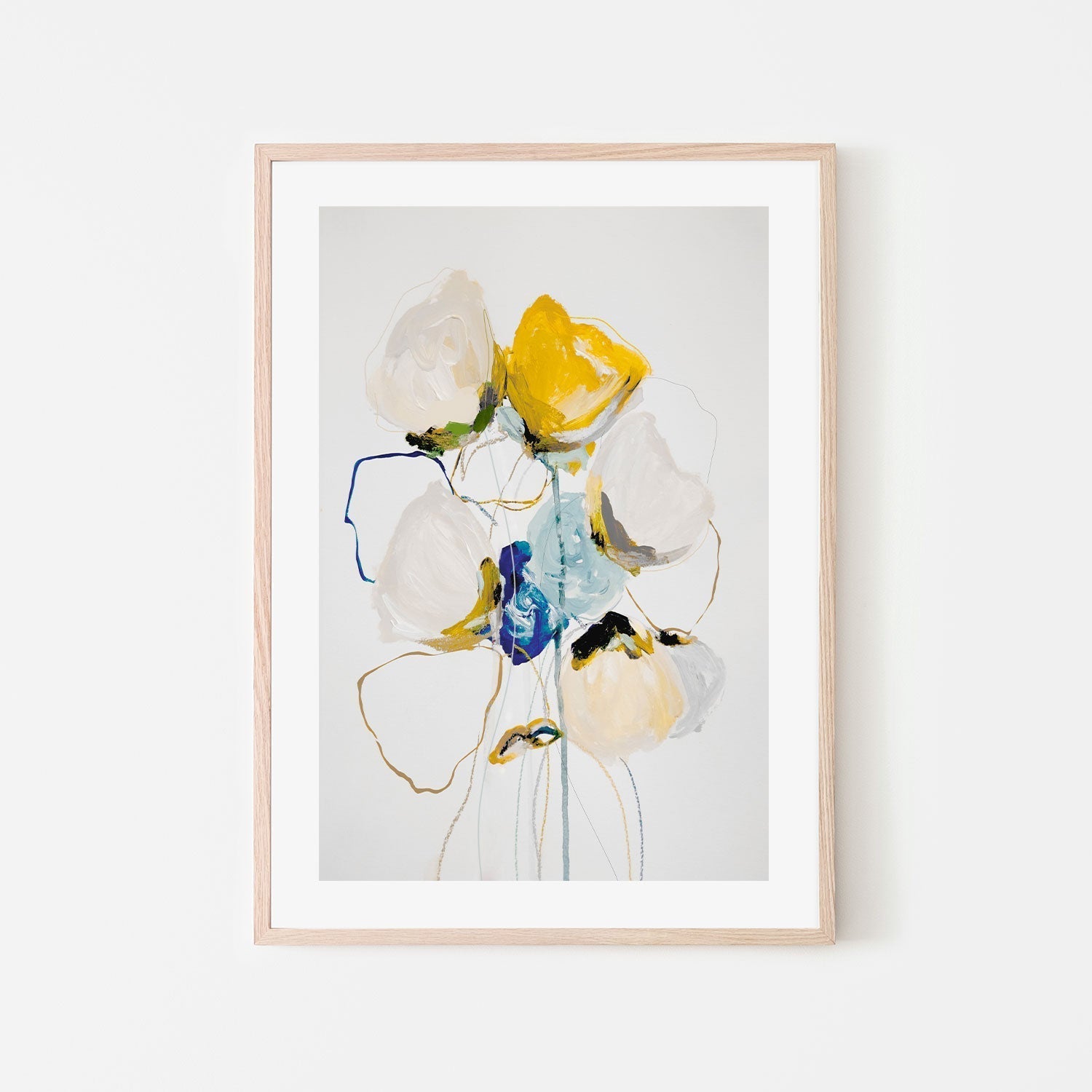 wall-art-print-canvas-poster-framed-Bloom, Style B , By Leigh Viner-GIOIA-WALL-ART