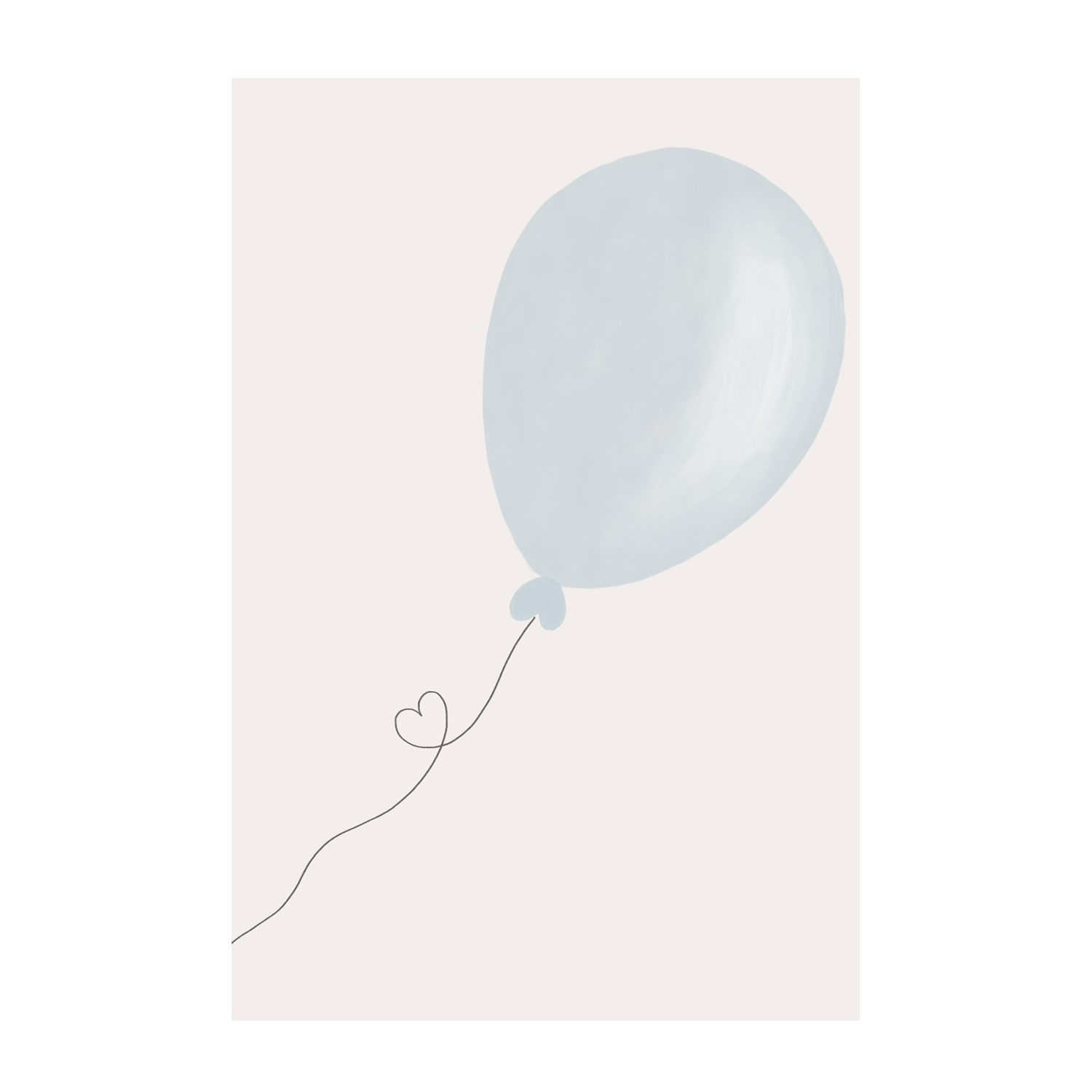 wall-art-print-canvas-poster-framed-Blue Balloon , By Menina Lisboa-1