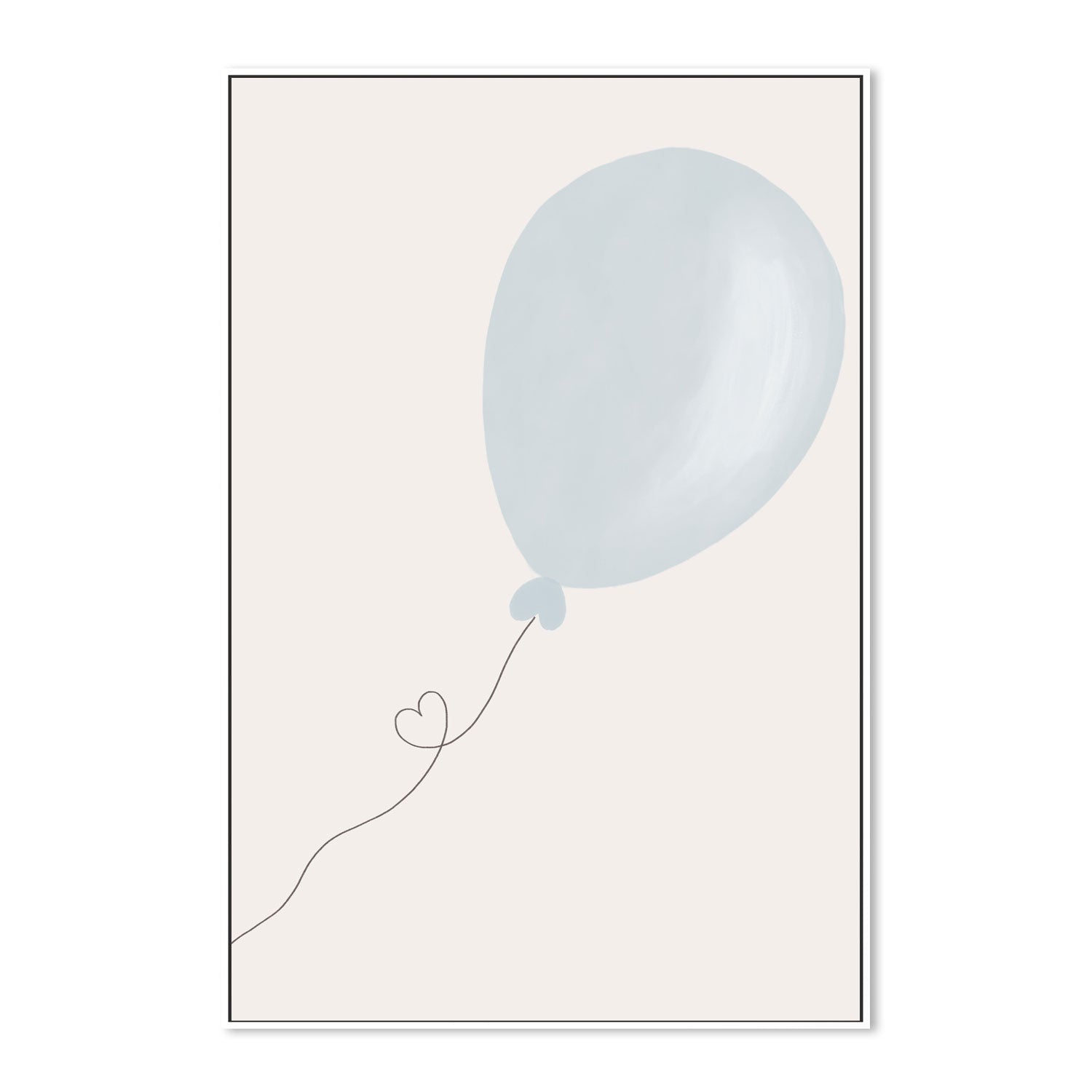 wall-art-print-canvas-poster-framed-Blue Balloon , By Menina Lisboa-5