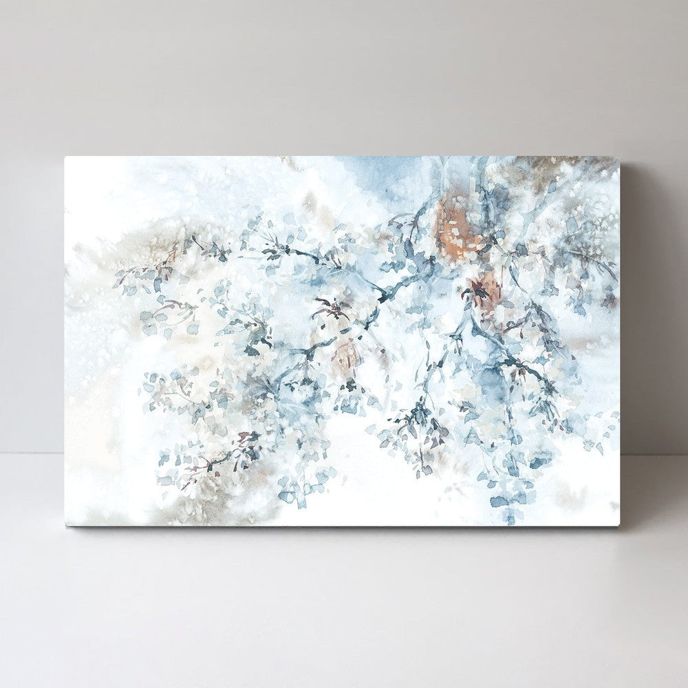 wall-art-print-canvas-poster-framed-Blue Blossom Branch-by-Gioia Wall Art-Gioia Wall Art