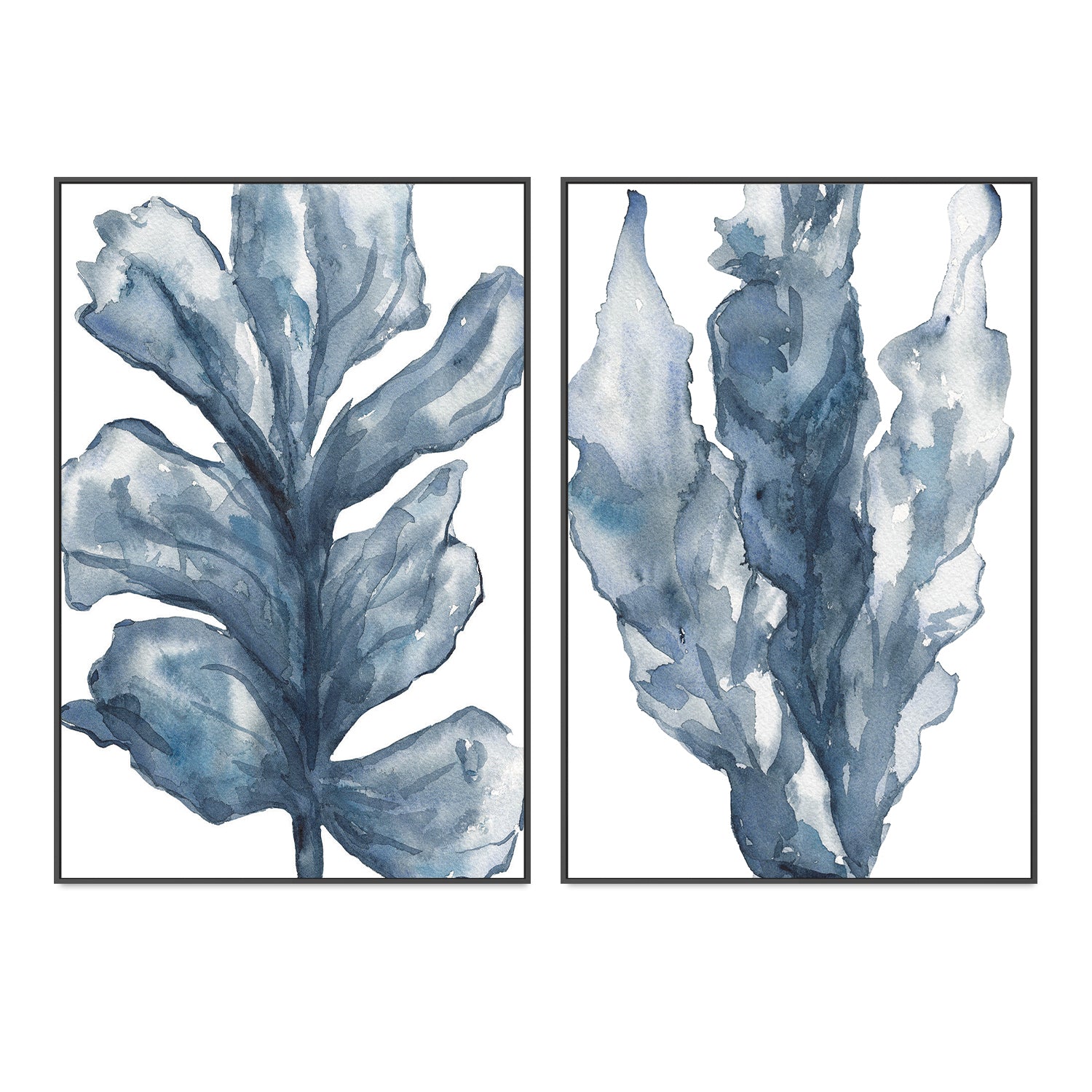 Blue Coral, Set of 2 , By Emily Wood