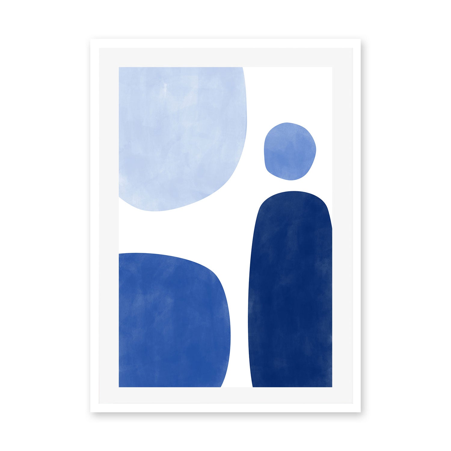 wall-art-print-canvas-poster-framed-Blue Echoes, Style A , By Elena Ristova-GIOIA-WALL-ART