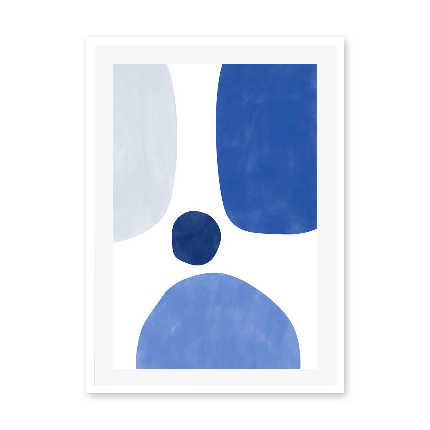 wall-art-print-canvas-poster-framed-Blue Echoes, Style B , By Elena Ristova-GIOIA-WALL-ART