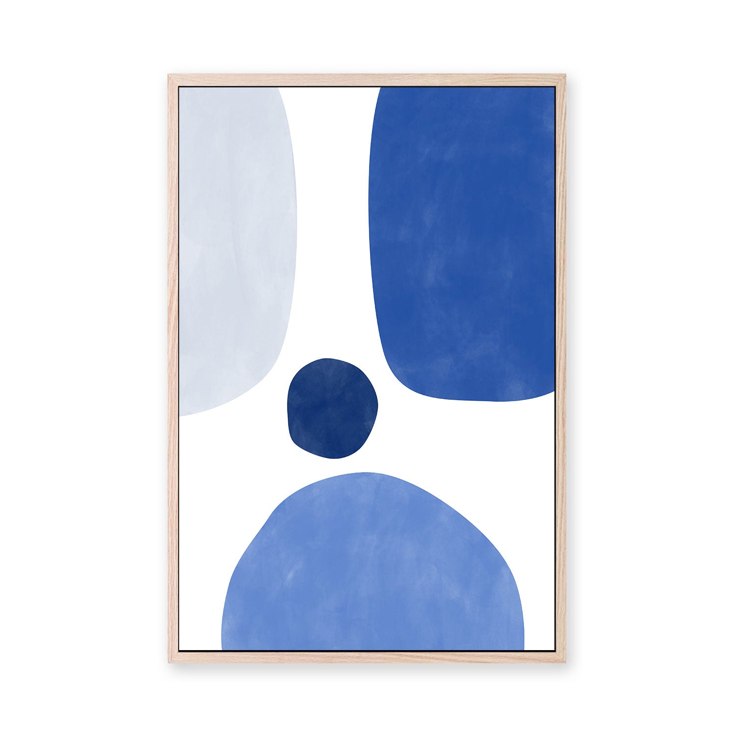 wall-art-print-canvas-poster-framed-Blue Echoes, Style B , By Elena Ristova-GIOIA-WALL-ART