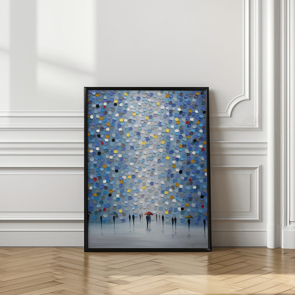 wall-art-print-canvas-poster-framed-Blue Heaven , By Ekaterina Ermilkina-8