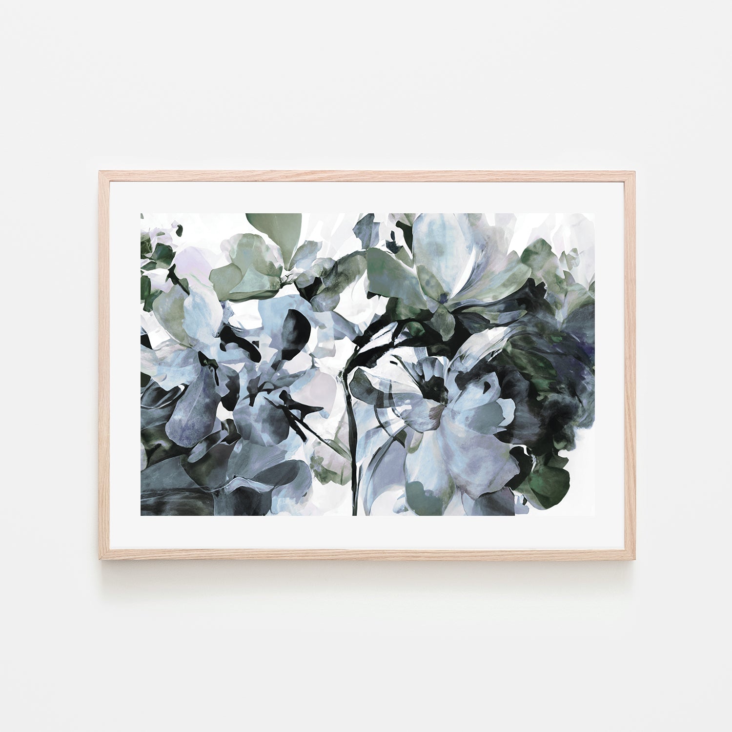 wall-art-print-canvas-poster-framed-Blue Heaven Hydrangea , By Dear Musketeer Studio-6