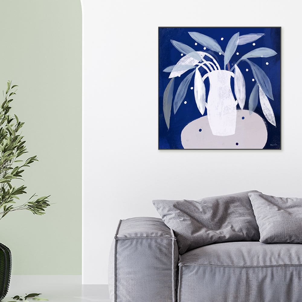 wall-art-print-canvas-poster-framed-Blue Interior , By Marco Marella-2