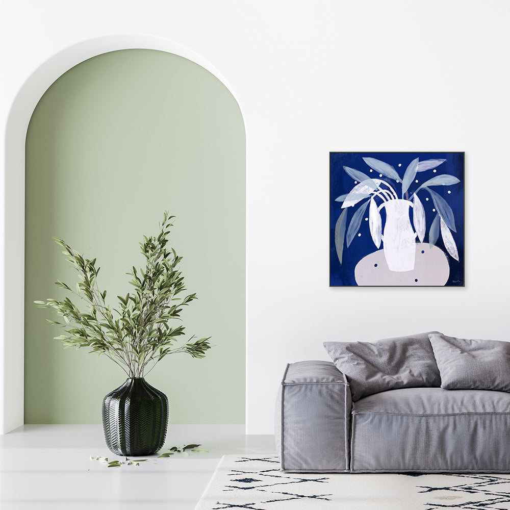 wall-art-print-canvas-poster-framed-Blue Interior , By Marco Marella-7