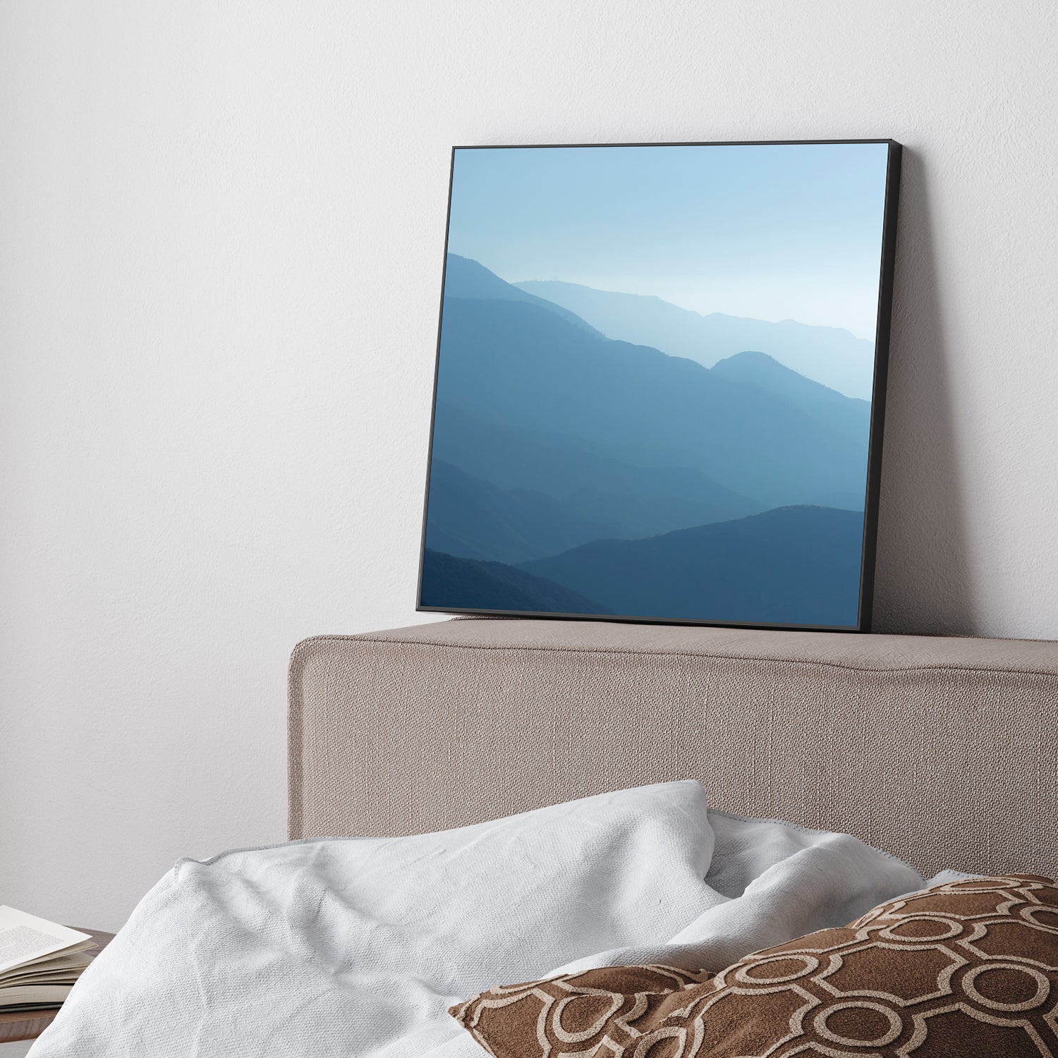 wall-art-print-canvas-poster-framed-Blue Mountains, Style A , By Hope Bainbridge-2