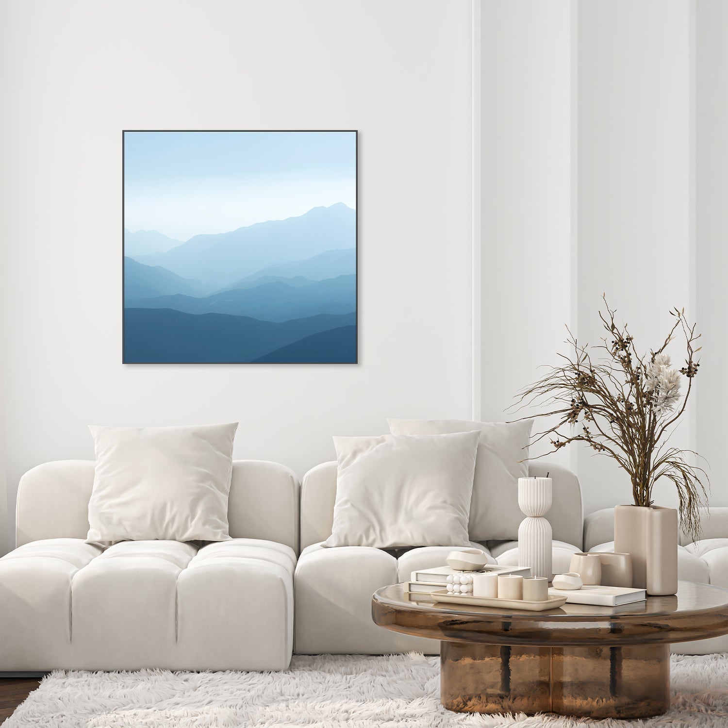 wall-art-print-canvas-poster-framed-Blue Mountains, Style B , By Hope Bainbridge-7