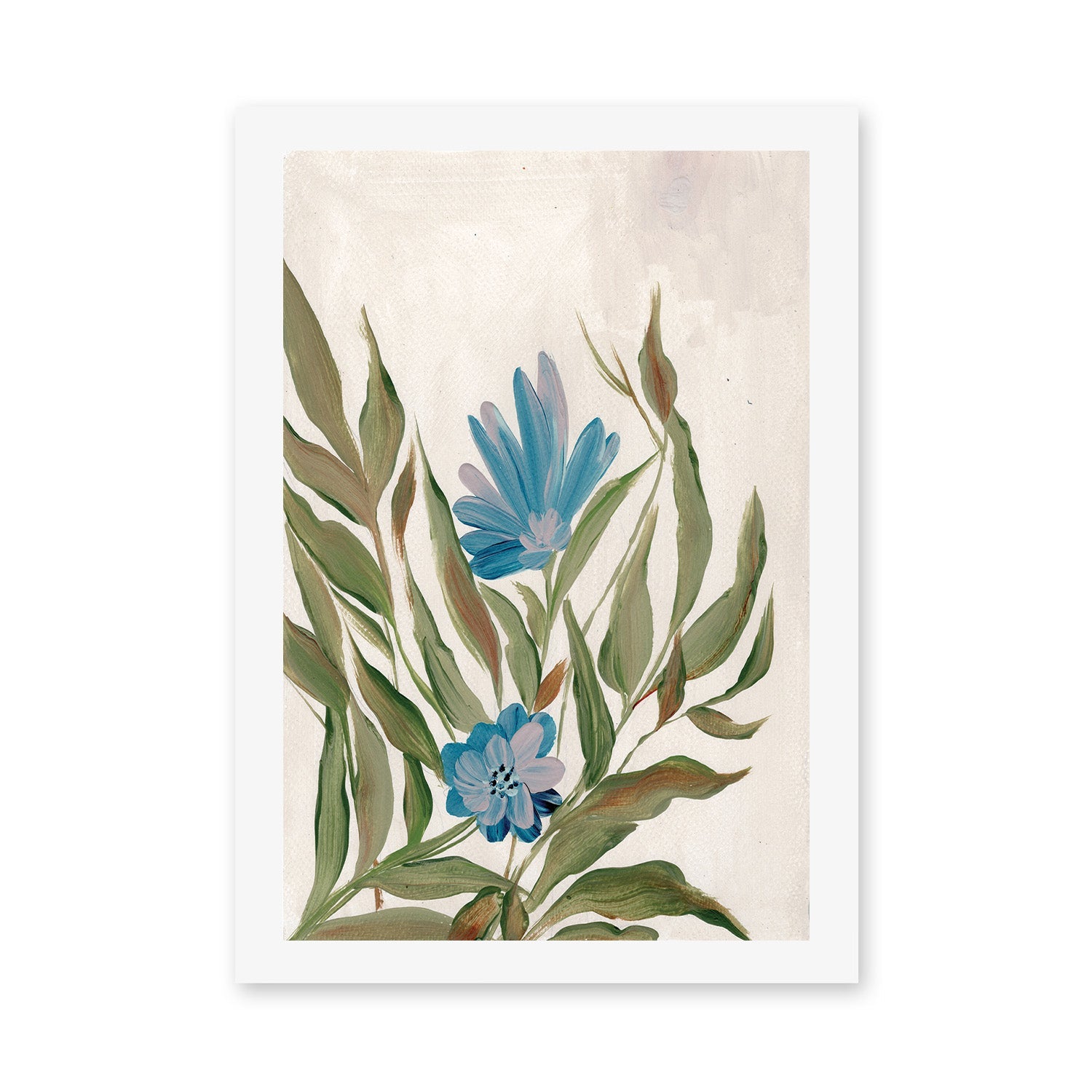 wall-art-print-canvas-poster-framed-Blue Springtime, Set Of 2 , By Nikita Jariwala-GIOIA-WALL-ART