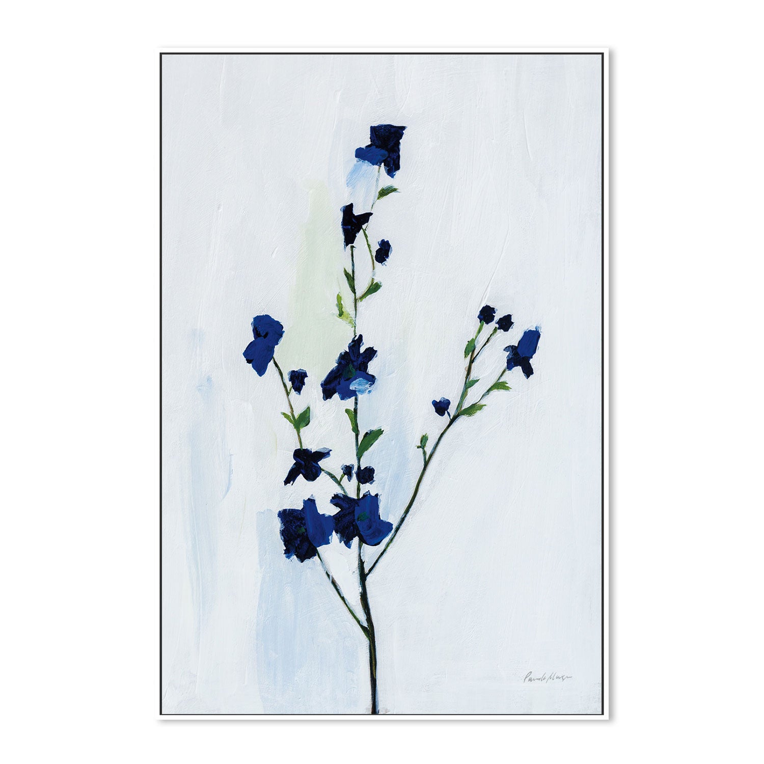 wall-art-print-canvas-poster-framed-Blue Stems, Style B , By Pamela Munger-GIOIA-WALL-ART