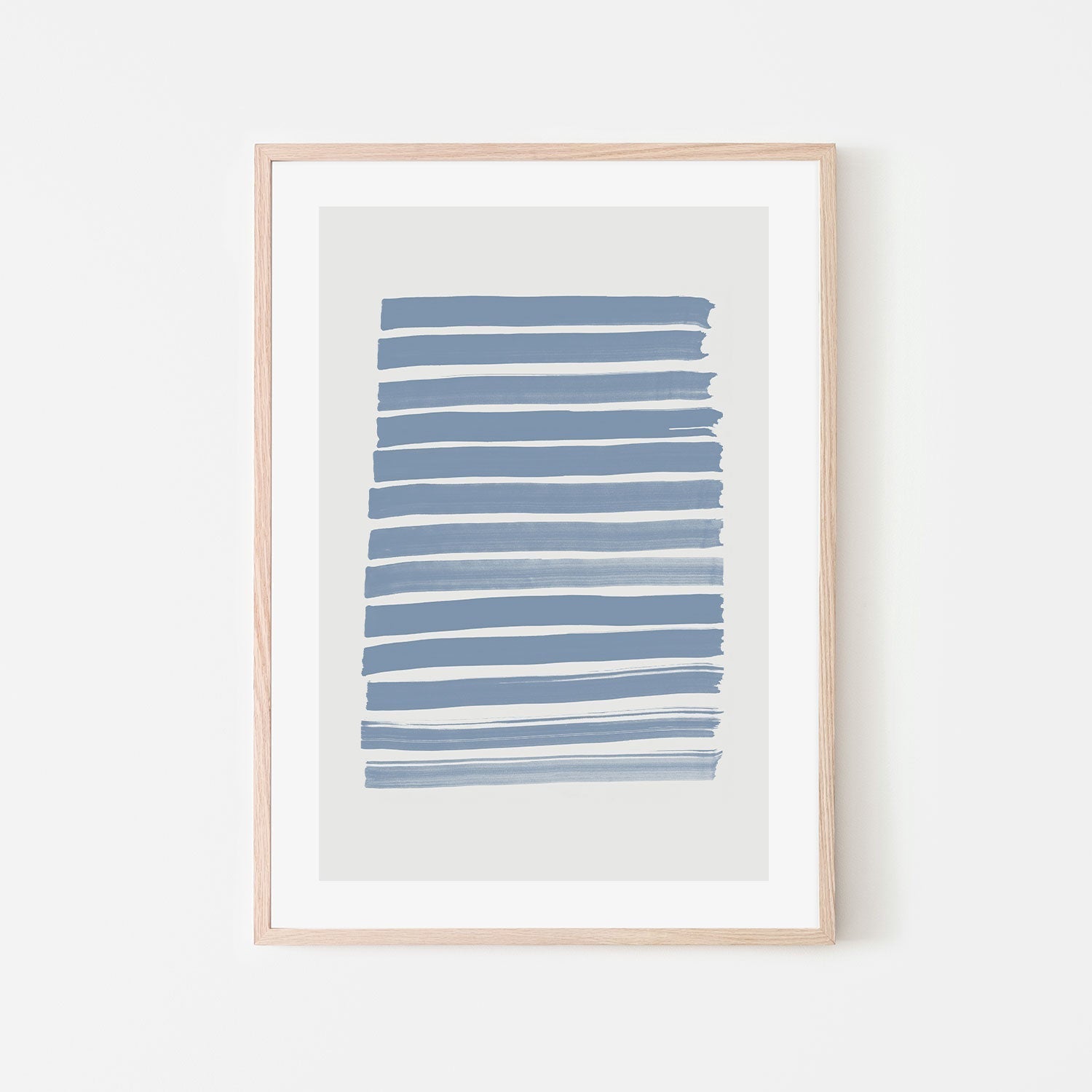 wall-art-print-canvas-poster-framed-Blue Strokes-GIOIA-WALL-ART