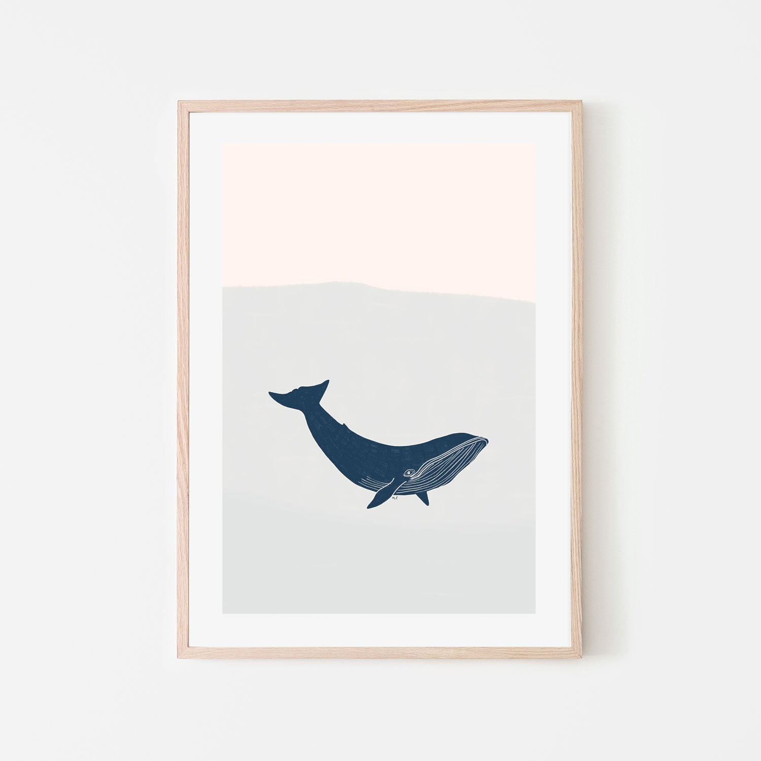 wall-art-print-canvas-poster-framed-Blue Whale , By Menina Lisboa-6