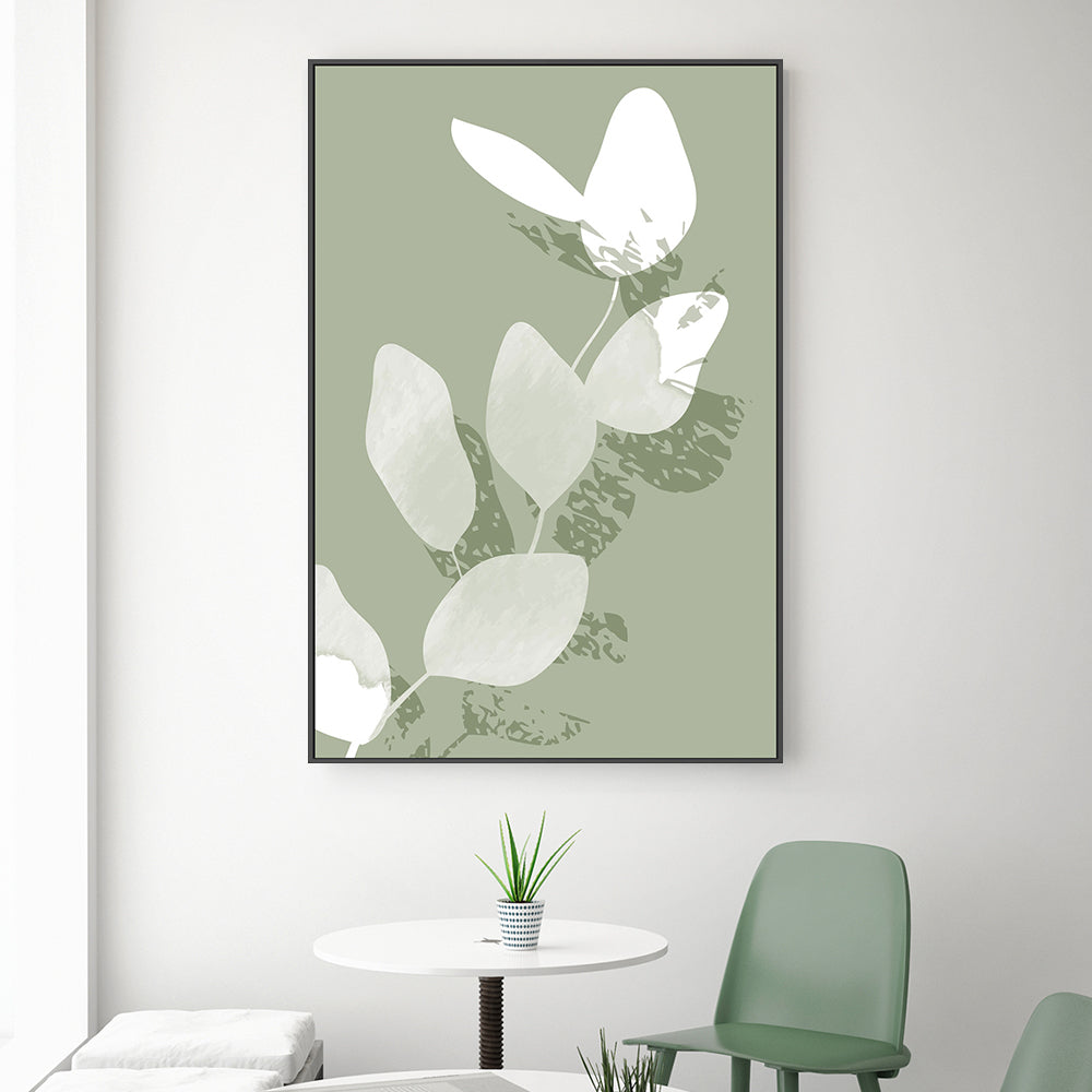 wall-art-print-canvas-poster-framed-Blurred Branch, Style A-GIOIA-WALL-ART