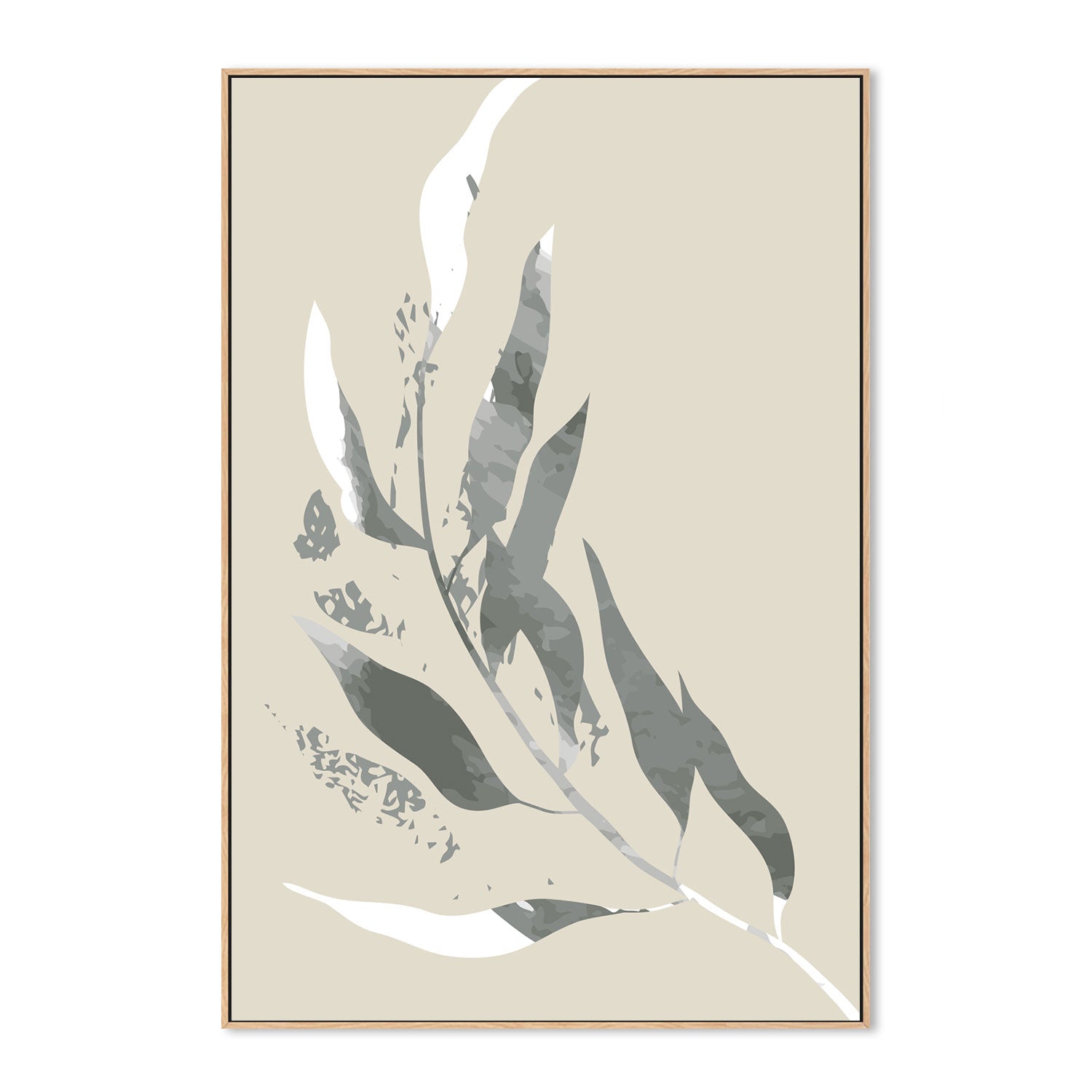 wall-art-print-canvas-poster-framed-Blurred Branch, Style B-GIOIA-WALL-ART