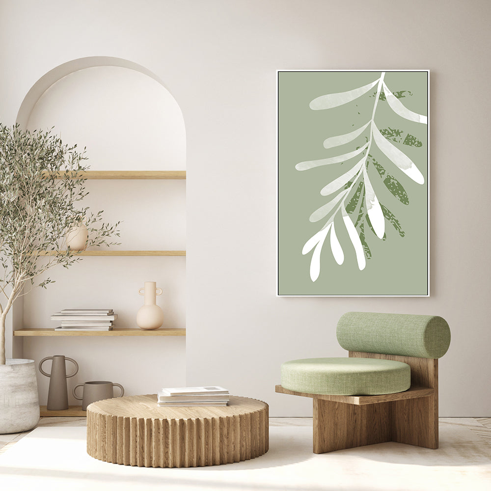 wall-art-print-canvas-poster-framed-Blurred Branch, Style C-GIOIA-WALL-ART