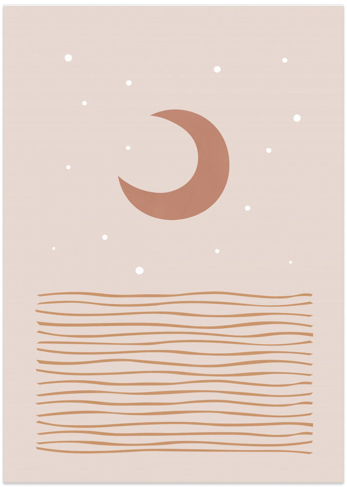 wall-art-print-canvas-poster-framed-Blush Moon , By Orara Studio-1