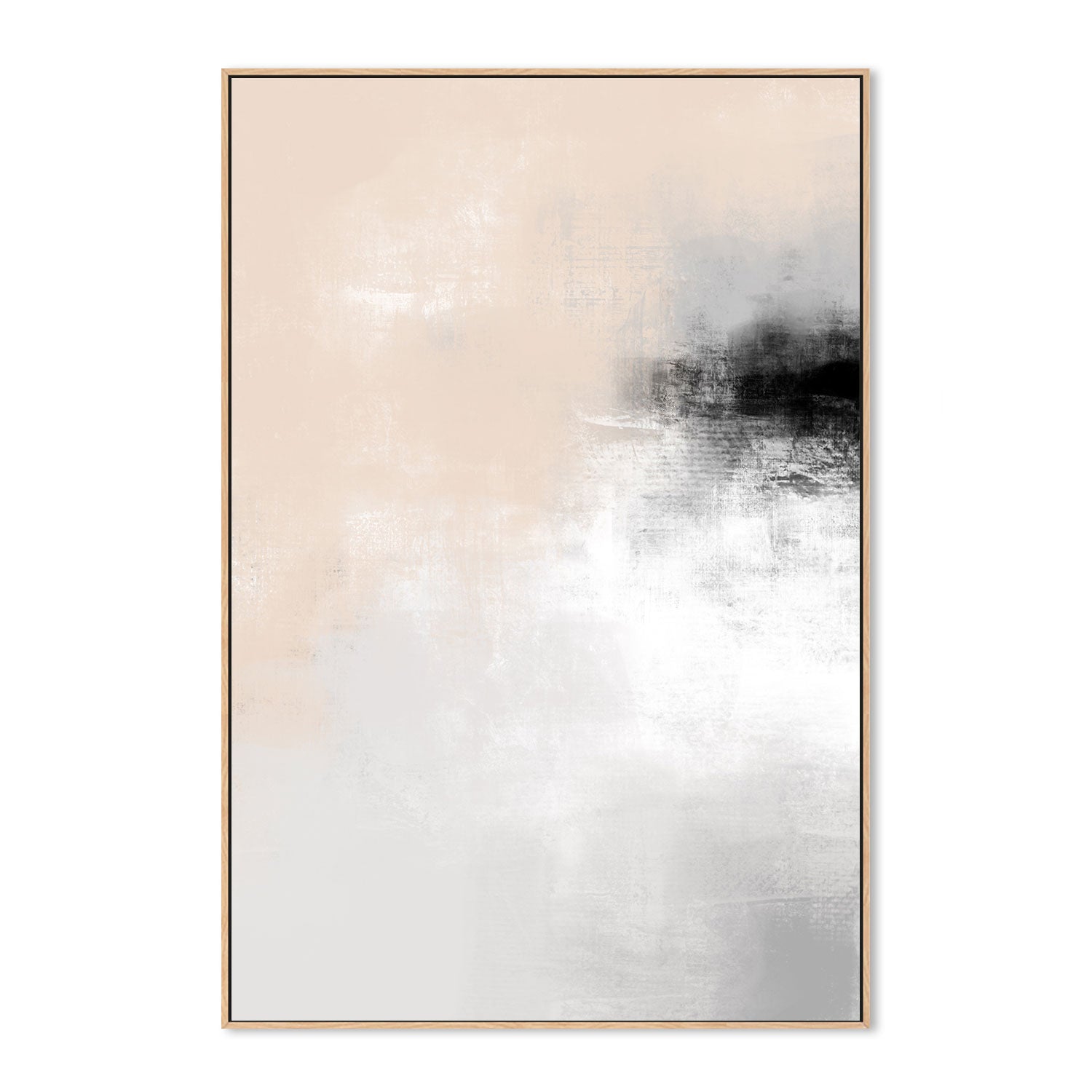 wall-art-print-canvas-poster-framed-Blush Rose Apparent, Style B-GIOIA-WALL-ART