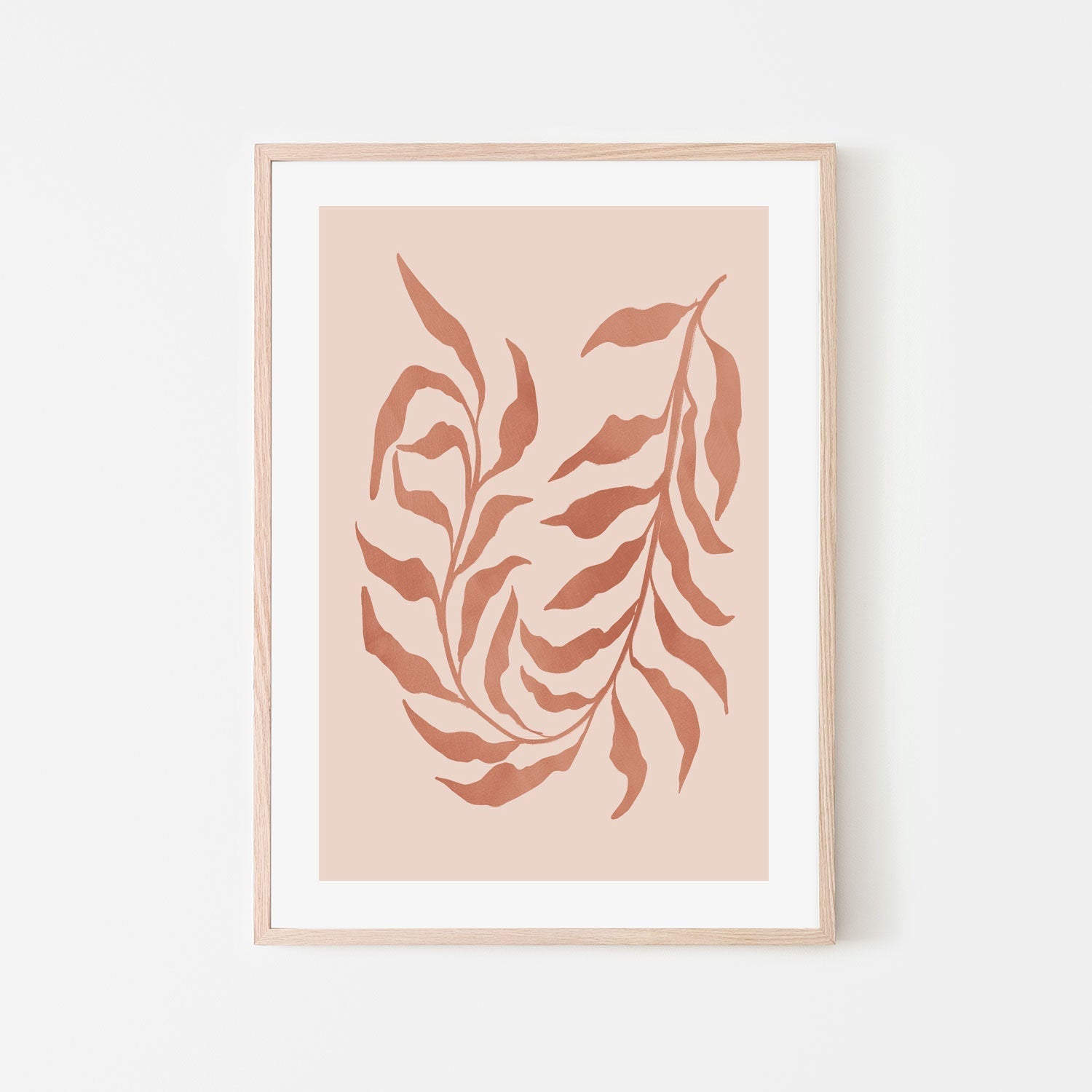 wall-art-print-canvas-poster-framed-Blush Seaweed, Style C , By Nina Blue-6