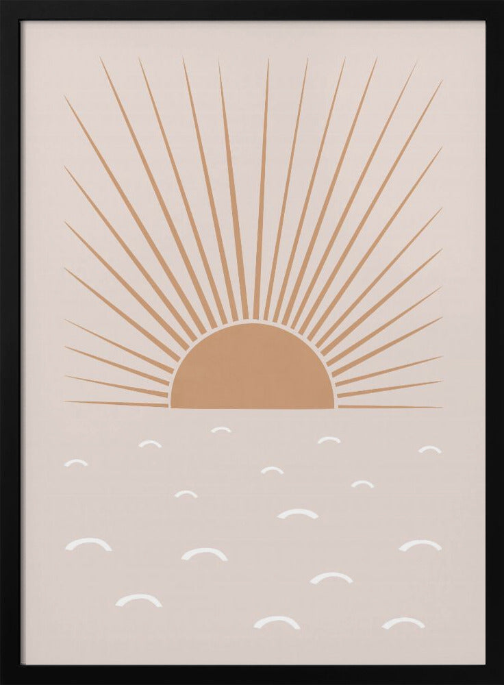 wall-art-print-canvas-poster-framed-Blush Sun , By Orara Studio-3