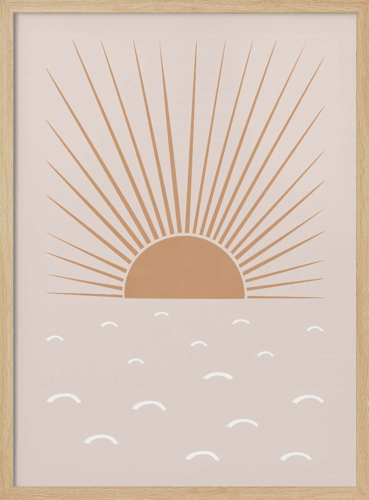 wall-art-print-canvas-poster-framed-Blush Sun , By Orara Studio-4