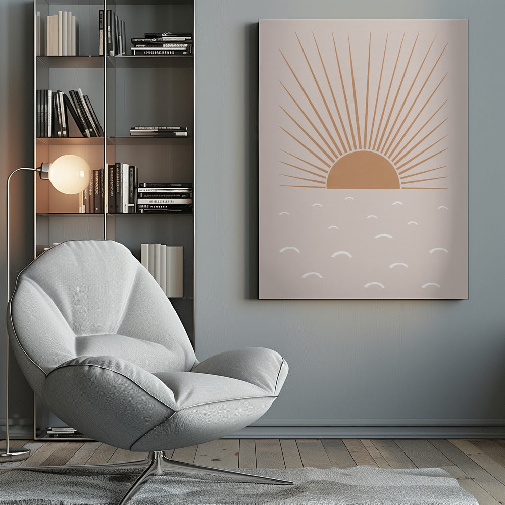 wall-art-print-canvas-poster-framed-Blush Sun , By Orara Studio-9