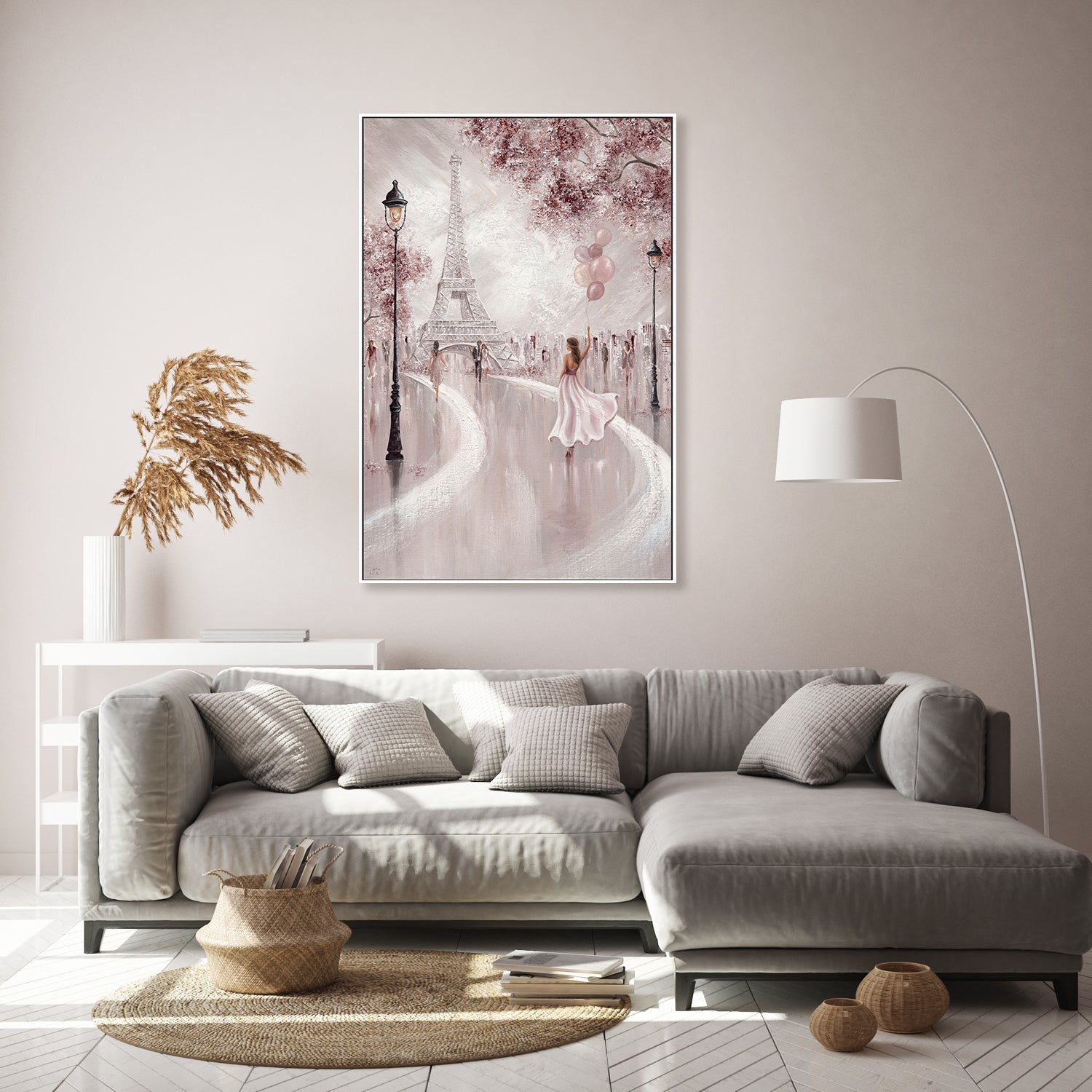 wall-art-print-canvas-poster-framed-Blushed Parisian Dreams , By Isabella Karolewicz-7