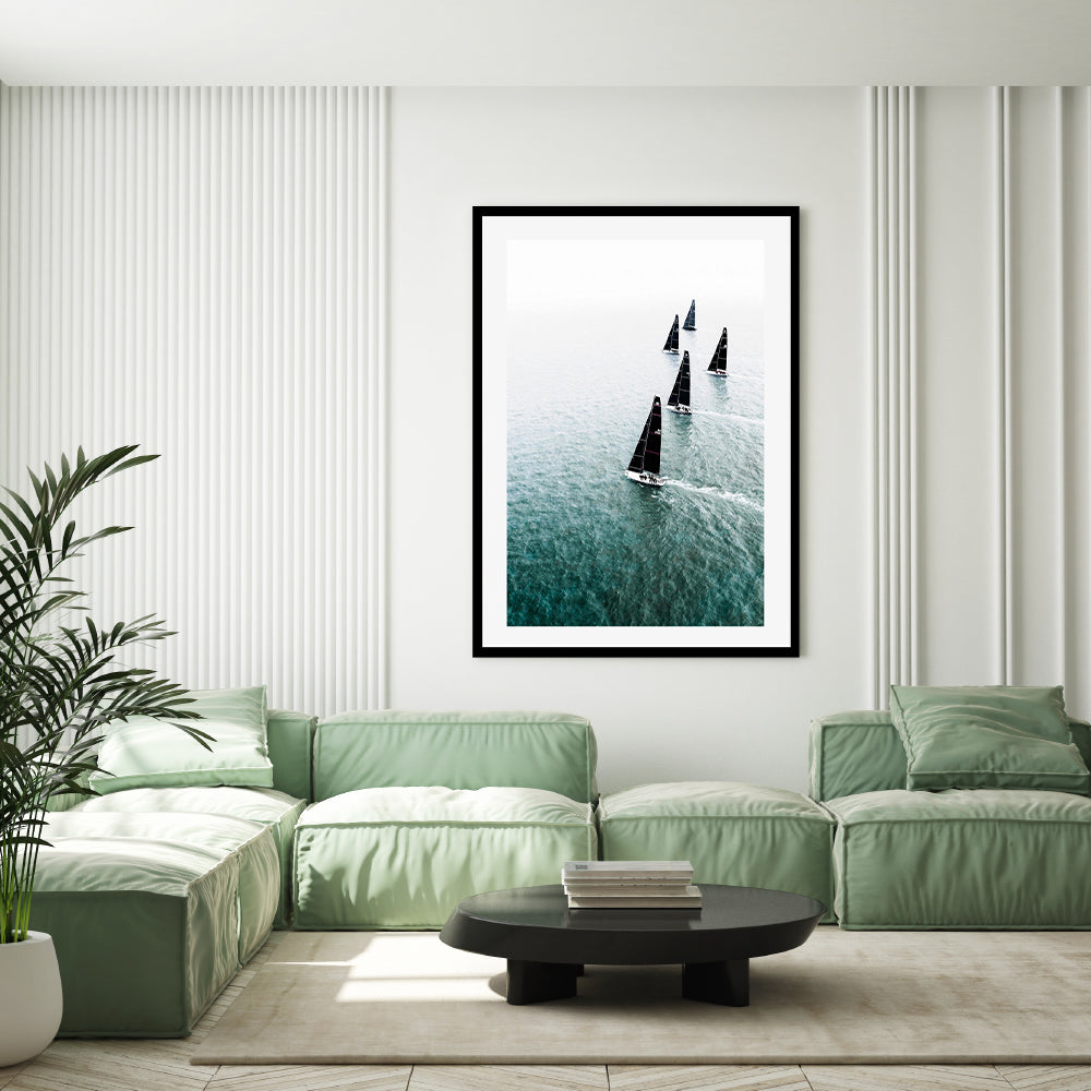 wall-art-print-canvas-poster-framed-Boat Party , By Max Lissendon-GIOIA-WALL-ART