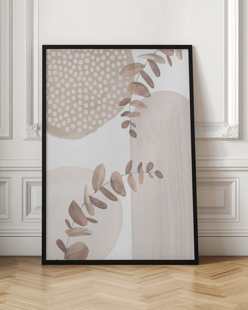 wall-art-print-canvas-poster-framed-Boho In Neutral 1 , By Sally Ann Moss-3