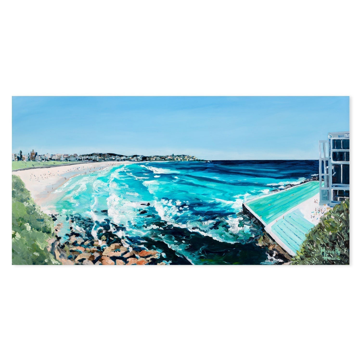 wall-art-print-canvas-poster-framed-Bondi-by-Meredith Howse-Gioia Wall Art