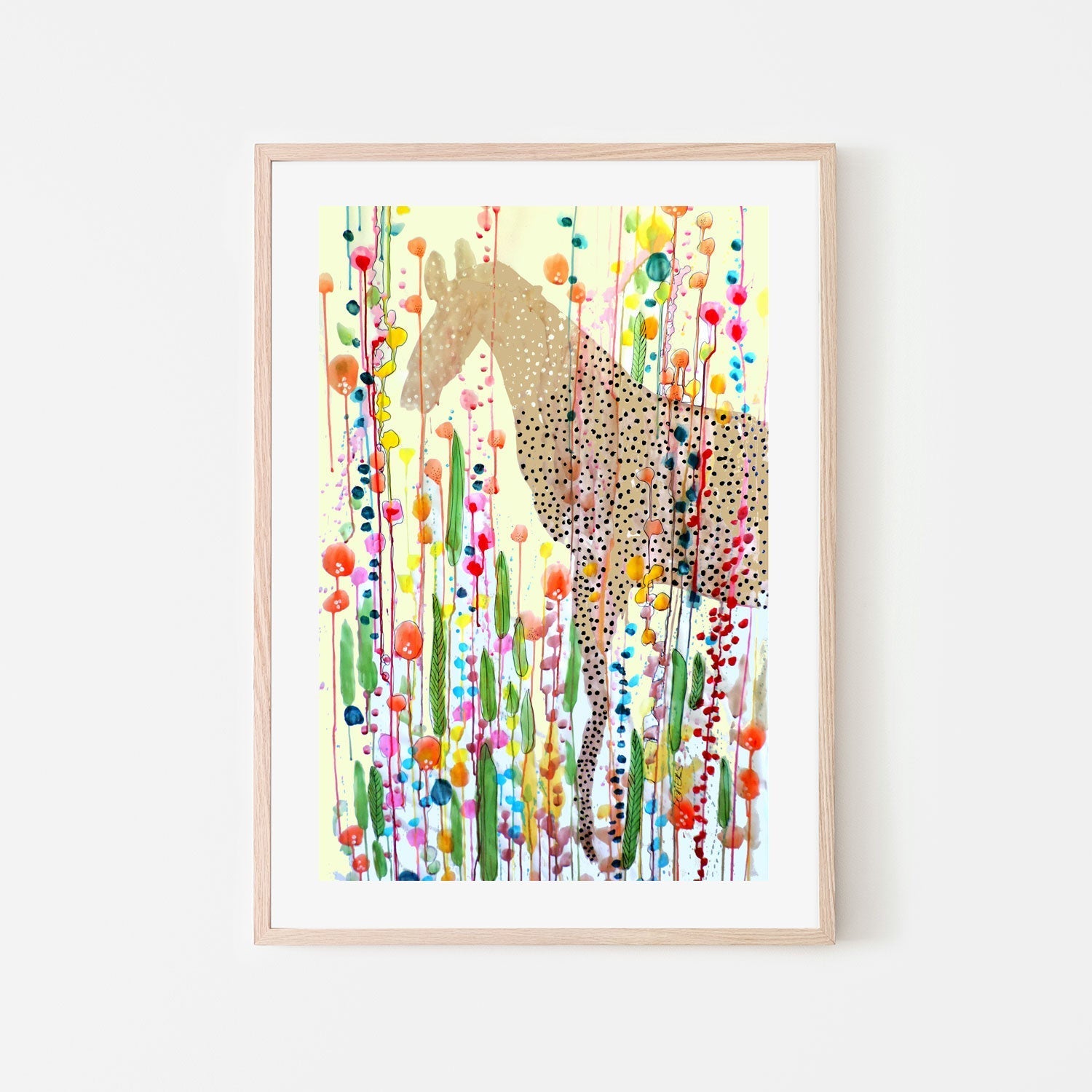 wall-art-print-canvas-poster-framed-Bonheur Est Dans Le Pré , By Sylvie Demers-6