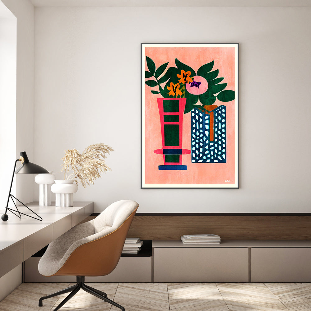 wall-art-print-canvas-poster-framed-Bonjour Mi Amor , By Pictufy-8