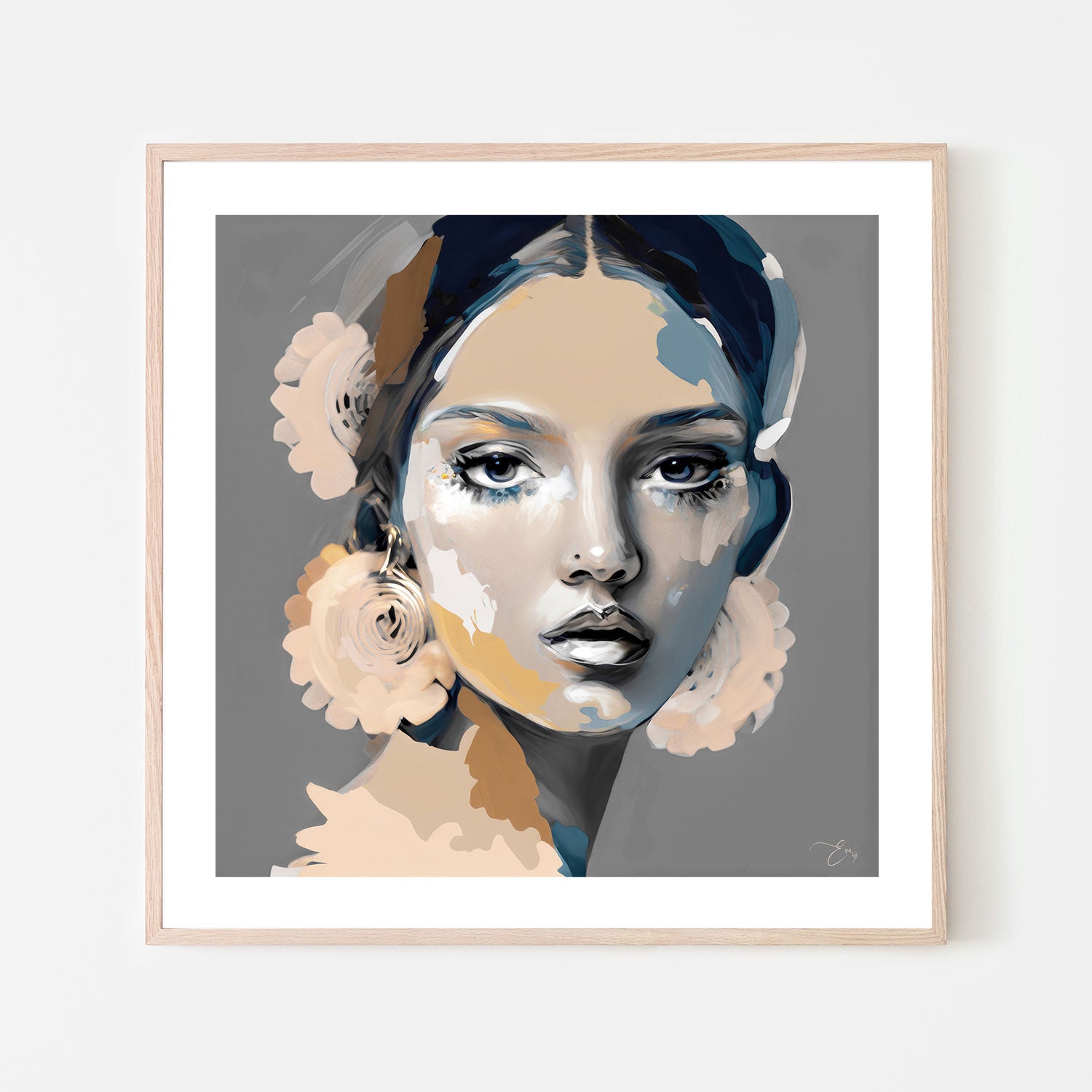 wall-art-print-canvas-poster-framed-Bonnie , By Bella Eve-6