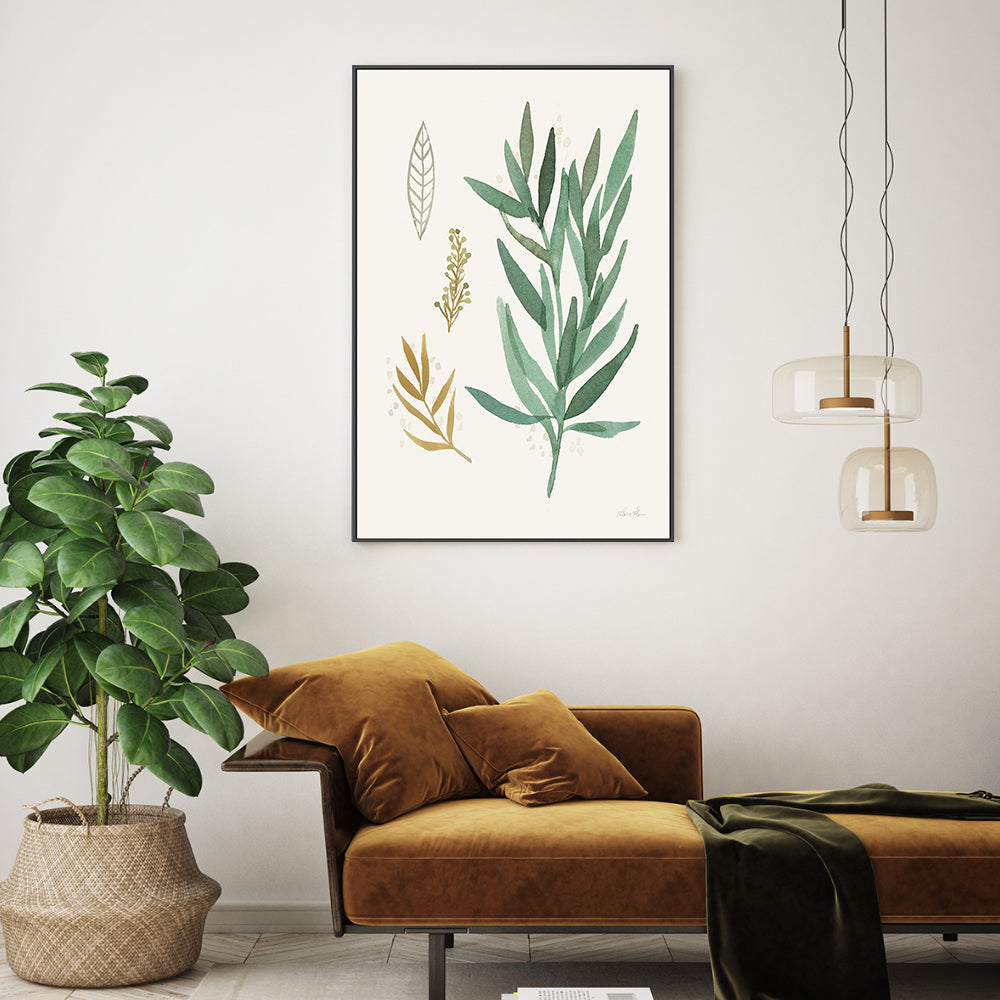 wall-art-print-canvas-poster-framed-Botanical Collage, Style C , By Laura Horn-GIOIA-WALL-ART