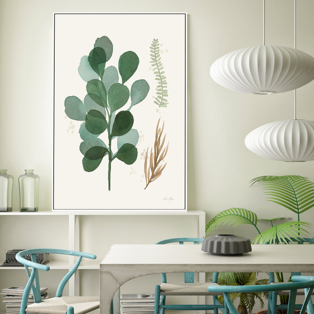 wall-art-print-canvas-poster-framed-Botanical Collage, Style D , By Laura Horn-GIOIA-WALL-ART