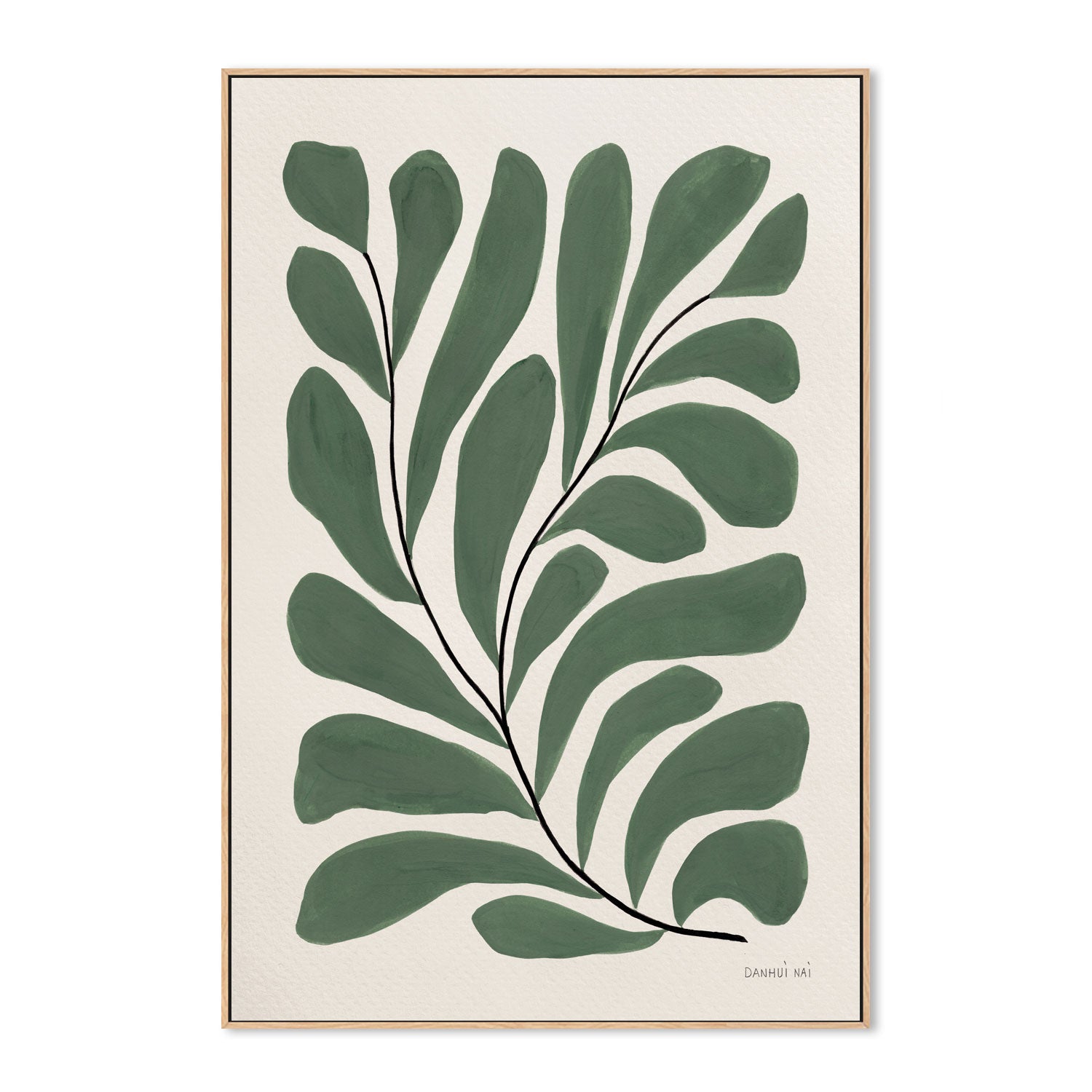 wall-art-print-canvas-poster-framed-Botanical Joy, Style A , By Danhui Nai-4