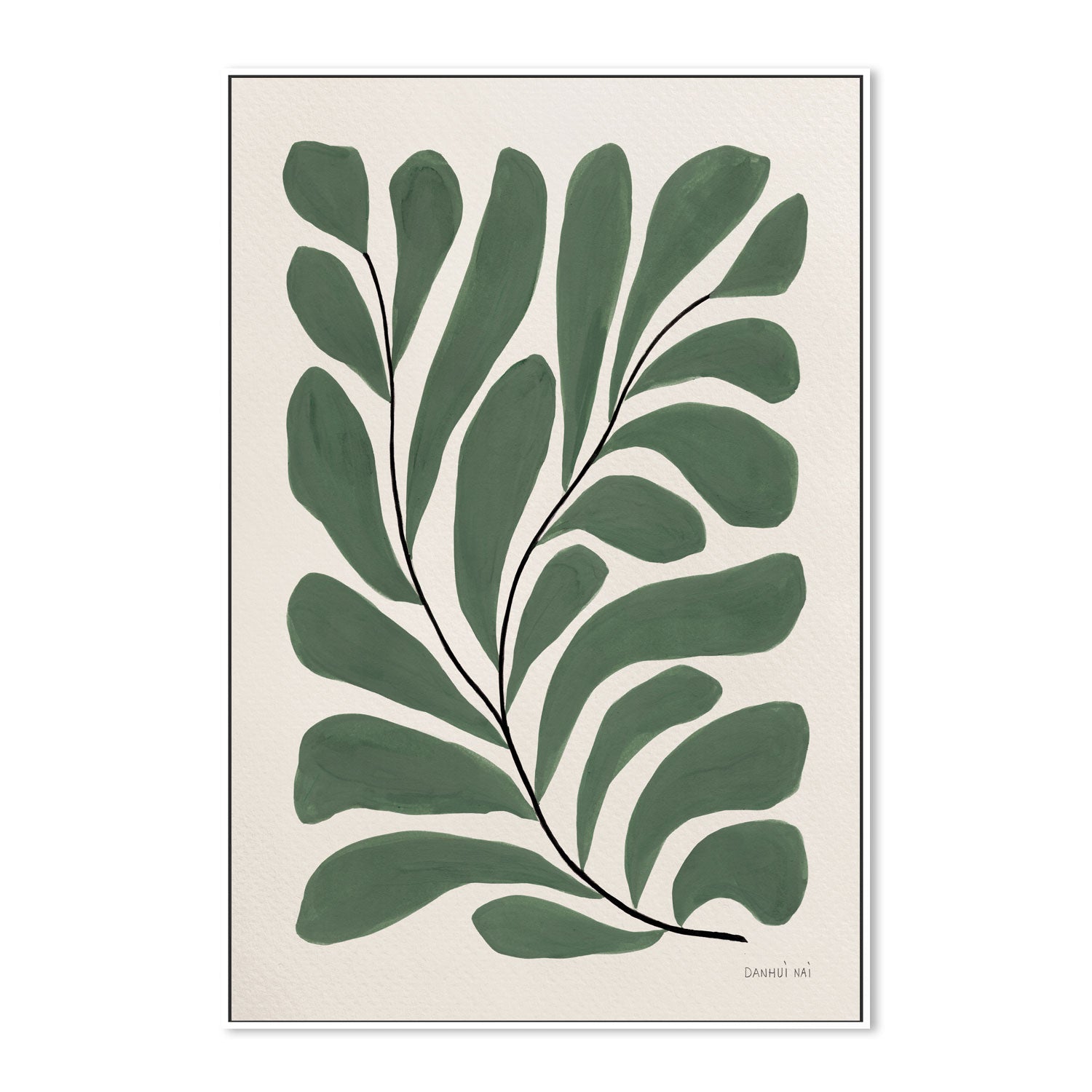 wall-art-print-canvas-poster-framed-Botanical Joy, Style A , By Danhui Nai-5