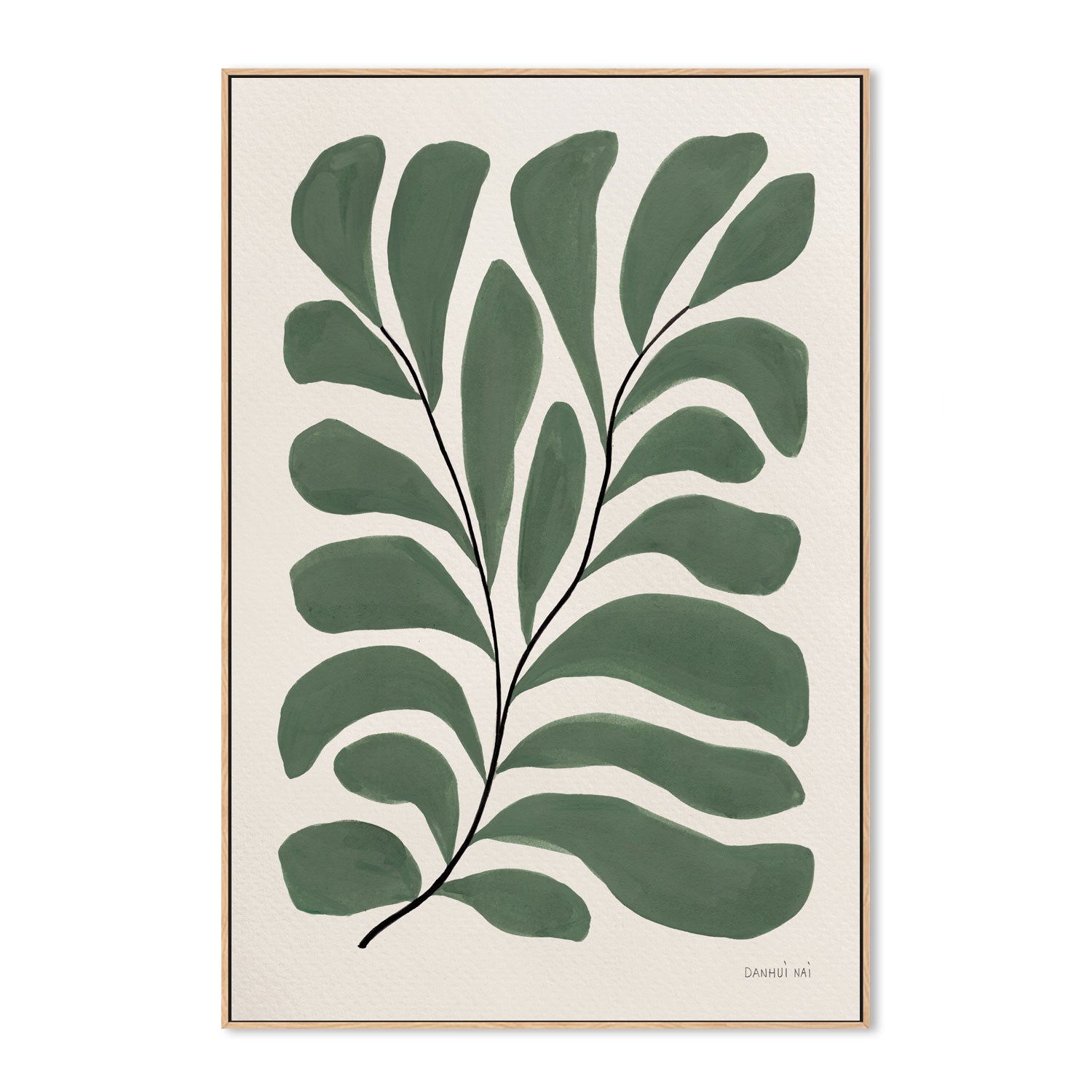 wall-art-print-canvas-poster-framed-Botanical Joy, Style B , By Danhui Nai-4